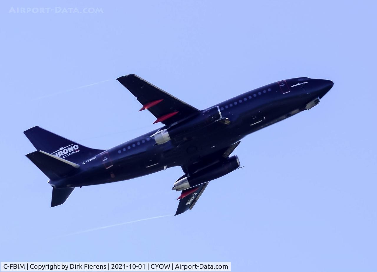C-FBIM, 1987 Boeing 737-247 C/N 23608, Leaving Ottawa on rwy 32