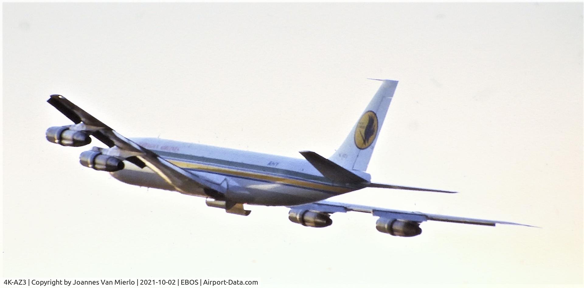 4K-AZ3, Boeing 707-341C C/N 19321, Slide scan