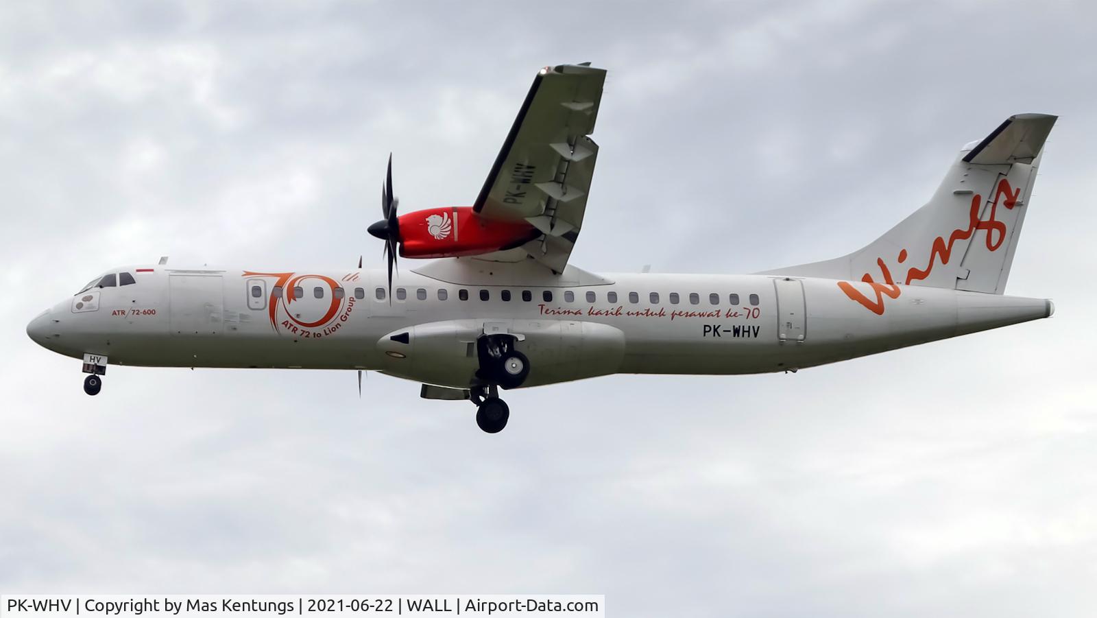 PK-WHV, 2016 ATR 72-600 (72-212A) C/N 1382, This photo we're taken at Balikpapan
