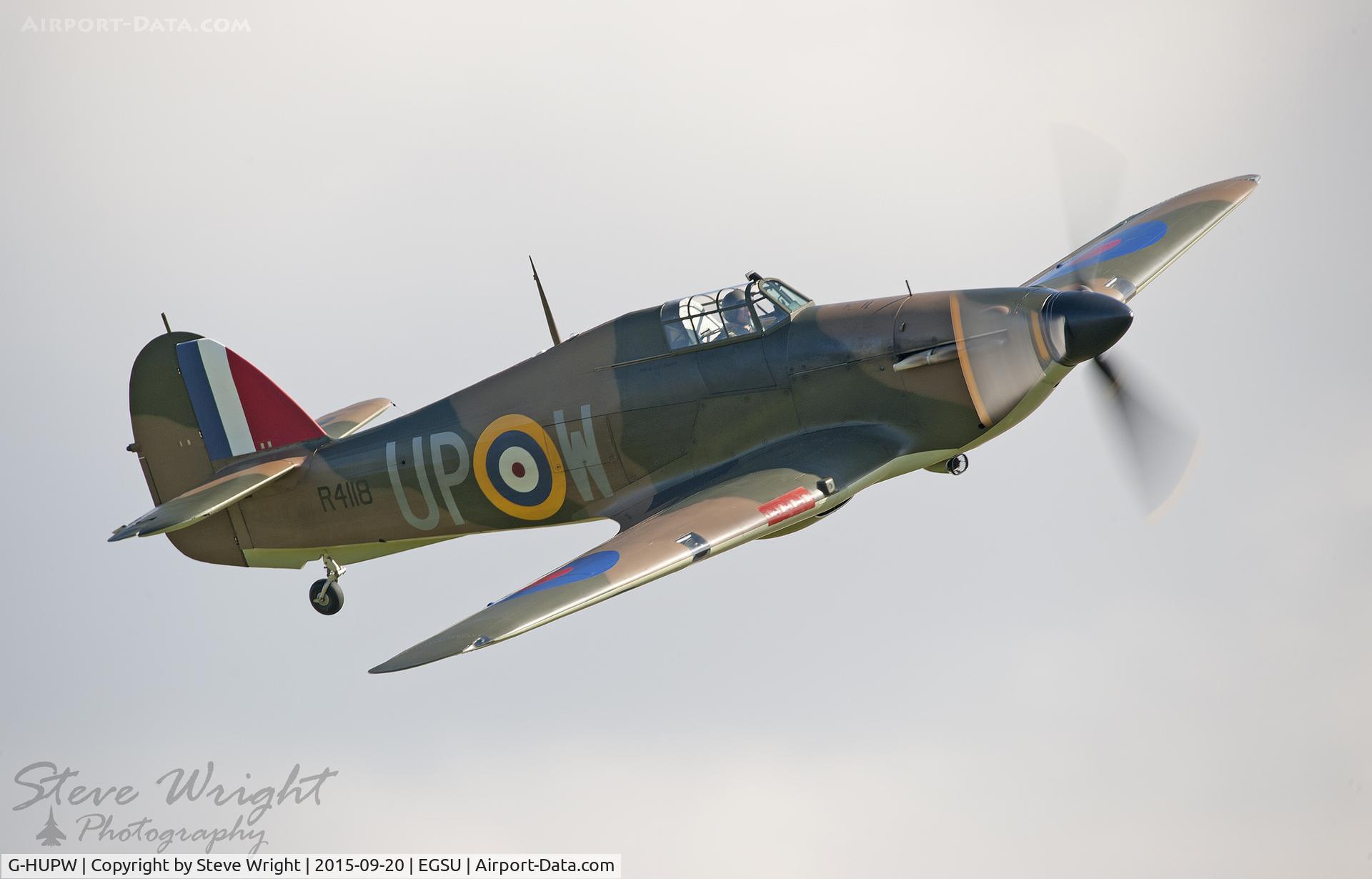 G-HUPW, 1940 Hawker Hurricane I C/N G592301, Duxford BoB 75th Anniversary Airshow 2015 UK