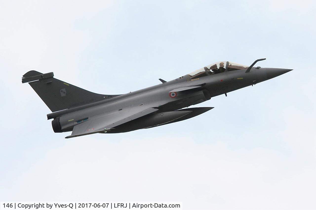 146, Dassault Rafale C C/N 146, Dassault Rafale C, Climbing from rwy 26, Landivisiau Naval Air Base (LFRJ) Tiger Meet 2017