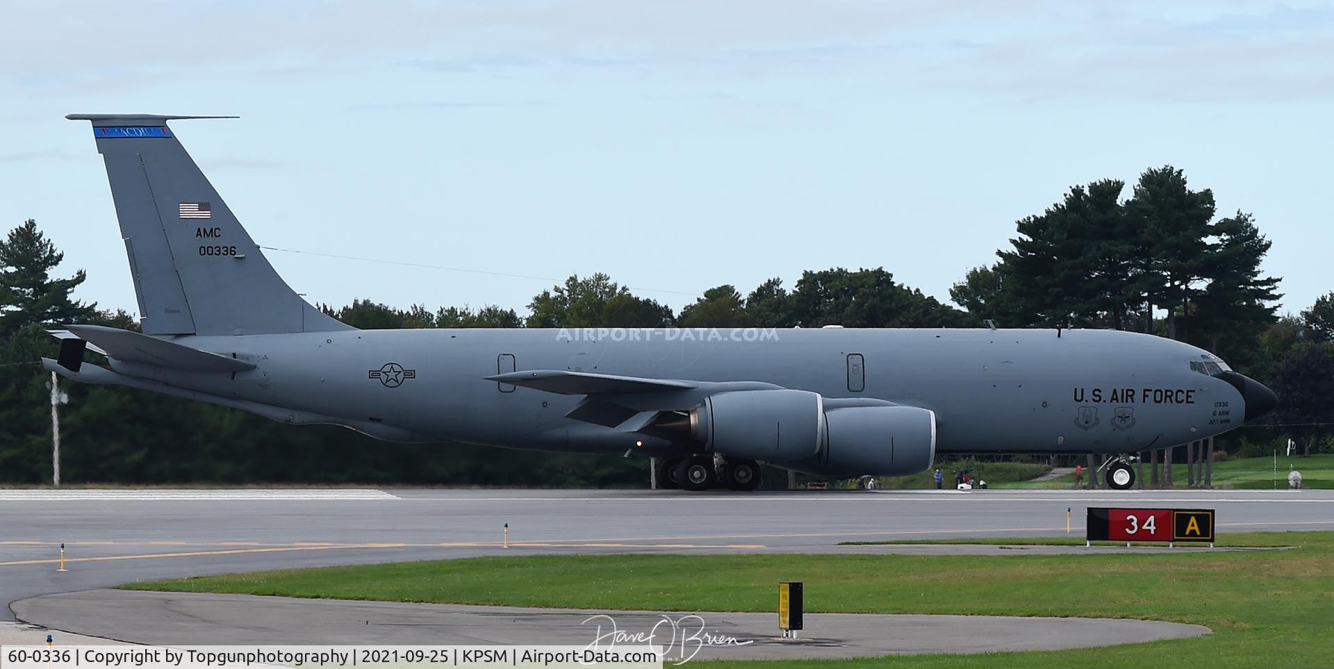 60-0336, 1960 Boeing KC-135R Stratotanker C/N 18111, WINK64 departs for a CAP mission over DC