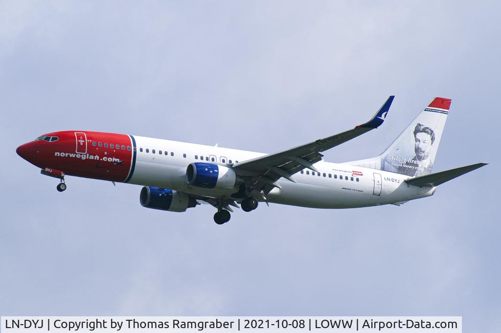 LN-DYJ, 2010 Boeing 737-8JP C/N 39045, Norwegian Boeing 737-800