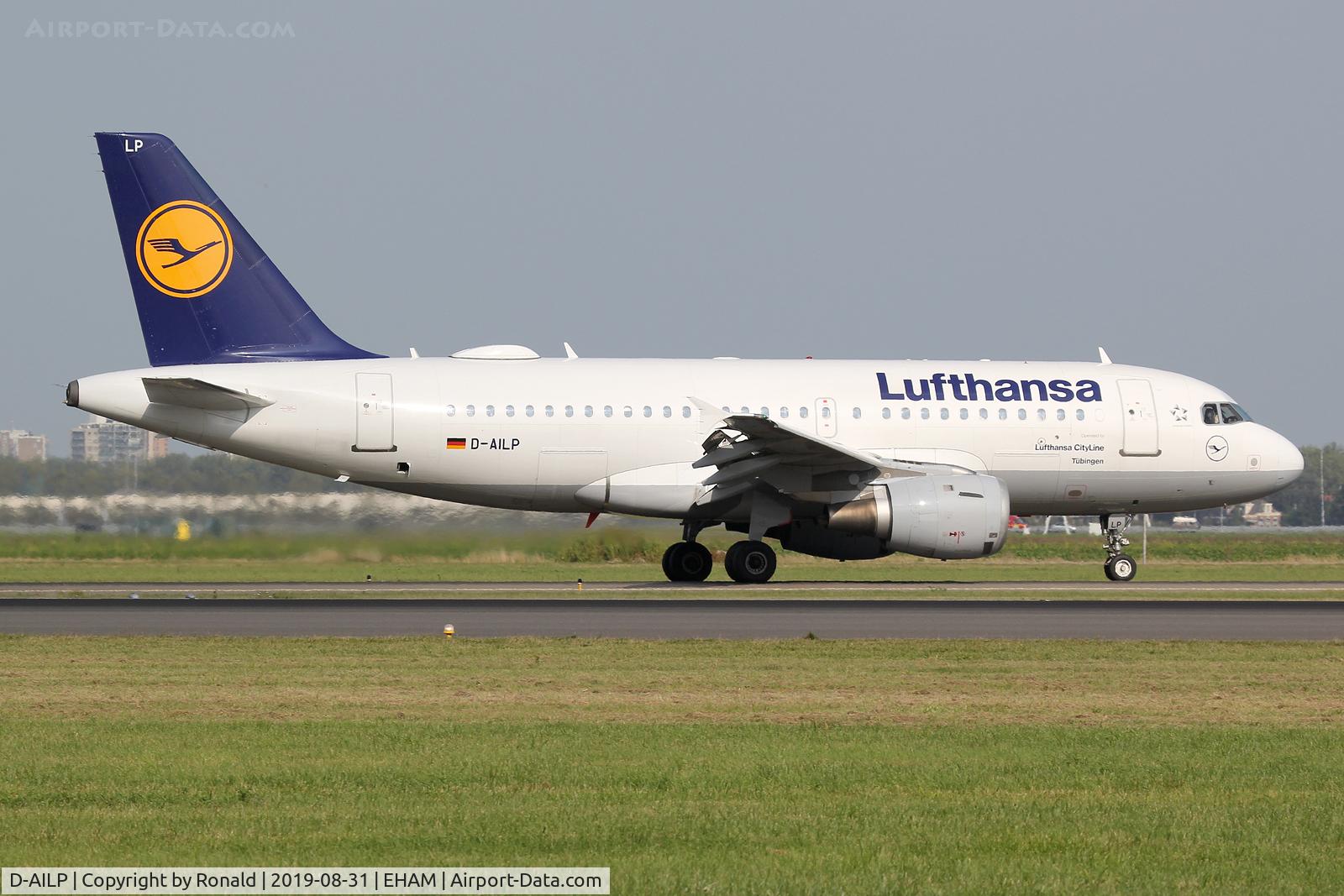 D-AILP, 1997 Airbus A319-114 C/N 717, at spl
