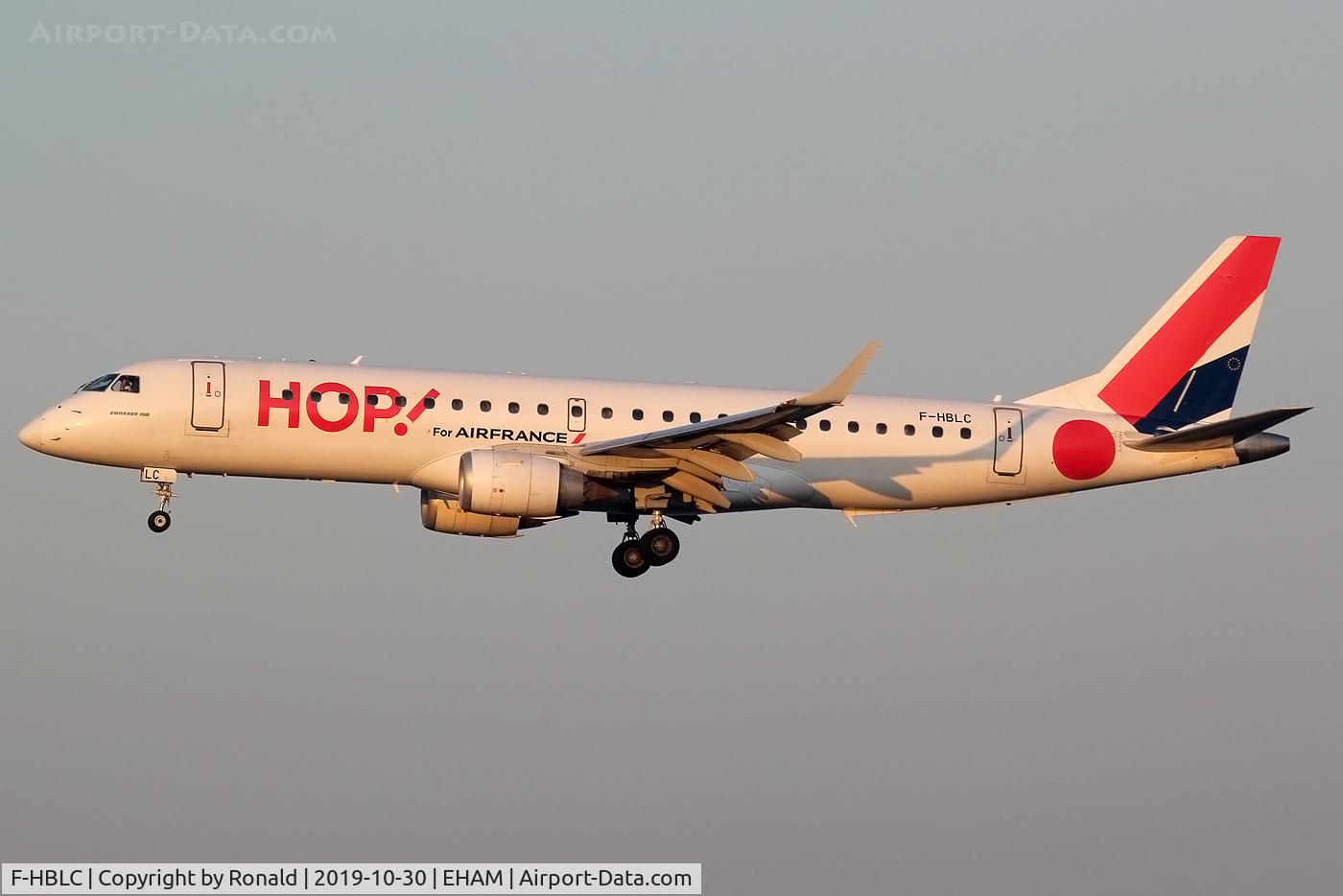 F-HBLC, 2007 Embraer 190AR (ERJ-190-100IGW) C/N 19000080, at spl