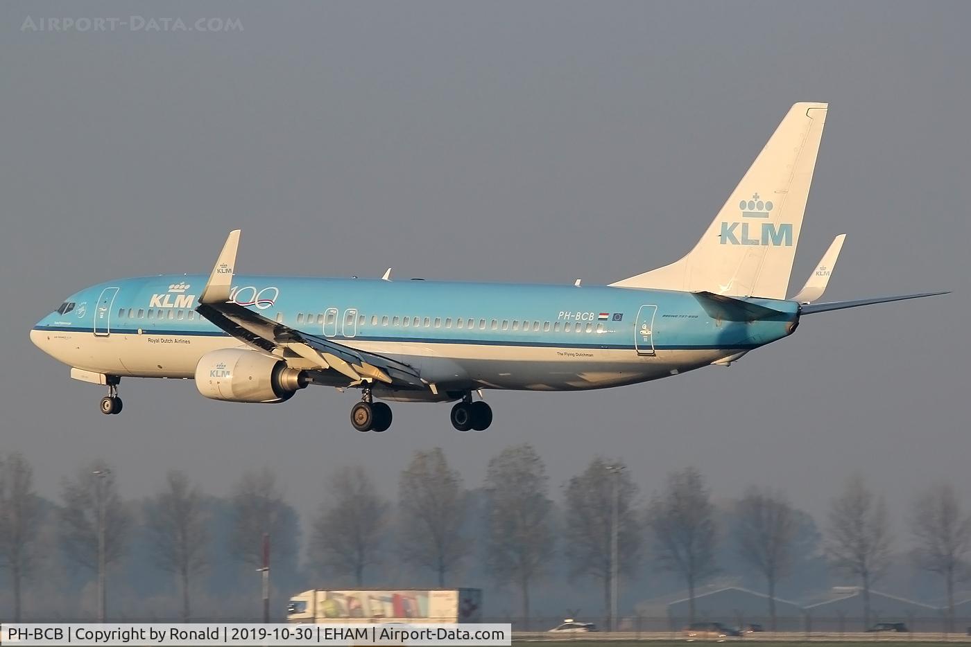 PH-BCB, 2011 Boeing 737-8K2 C/N 39443, at spl
