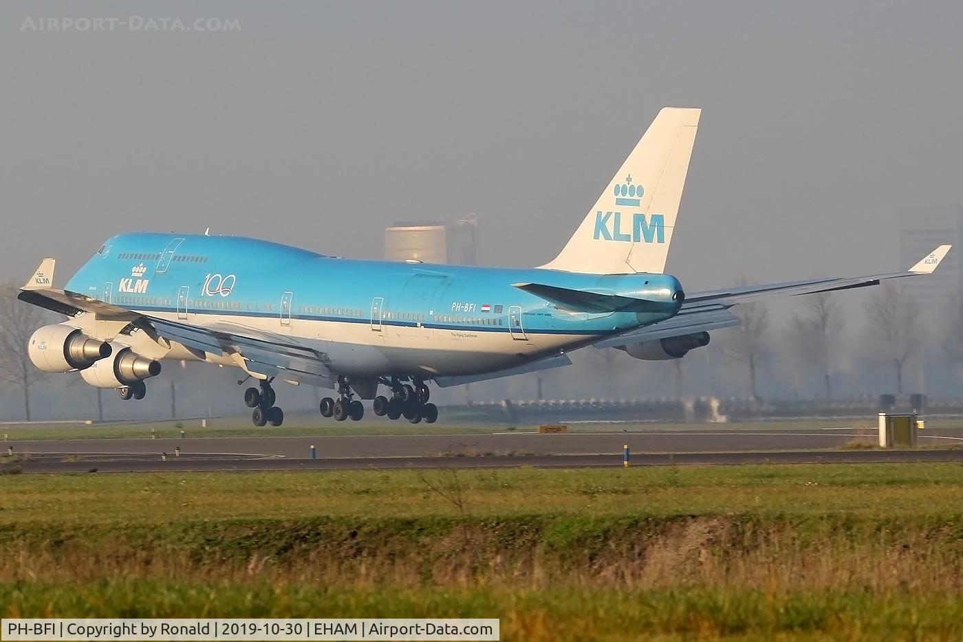 PH-BFI, 1991 Boeing 747-406BC C/N 25086, at spl