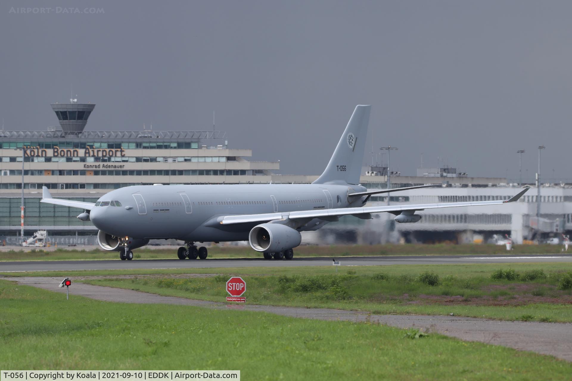 T-056, 2019 Airbus A330-243 MRTT C/N 1919, Leaving for training flight