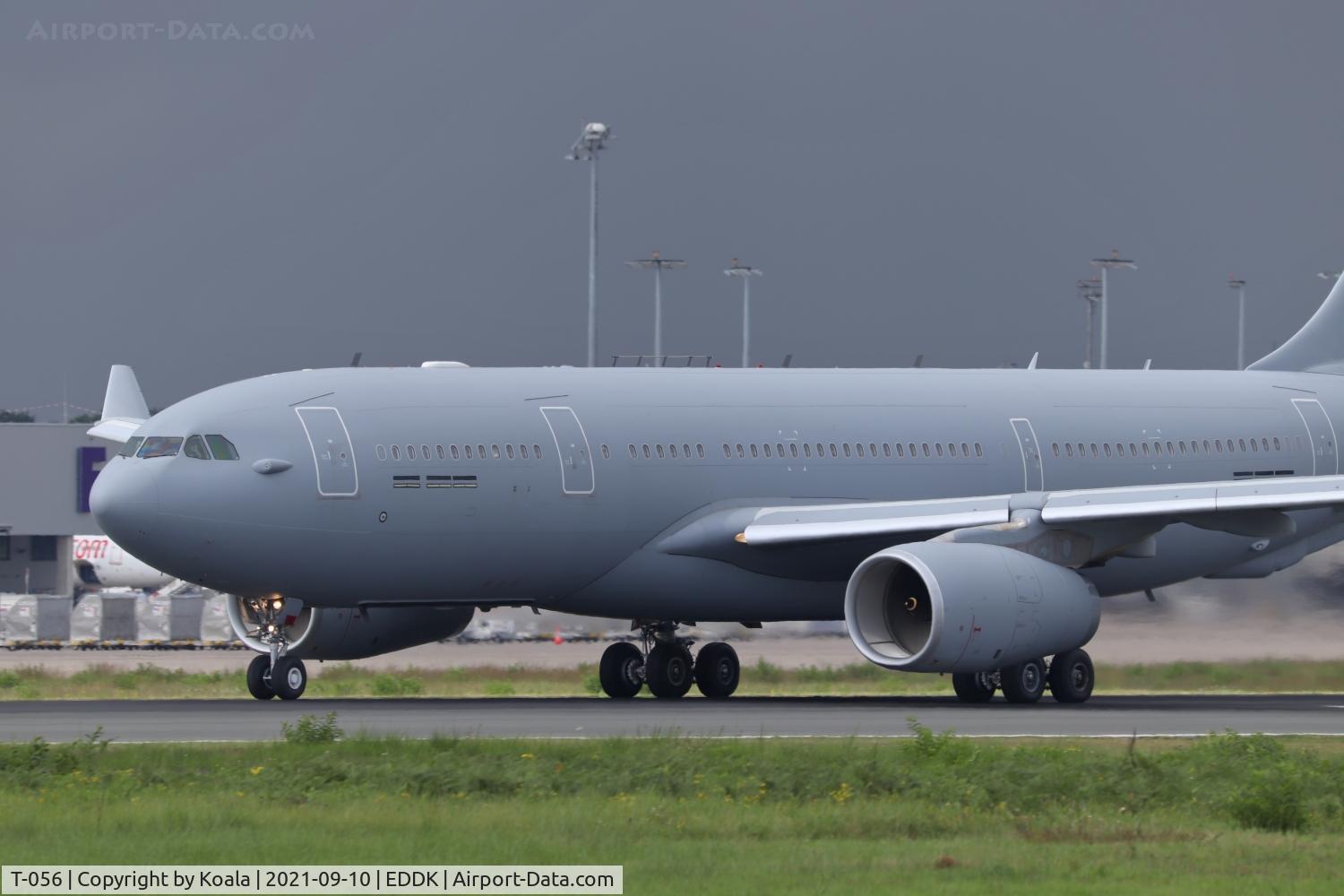 T-056, 2019 Airbus A330-243 MRTT C/N 1919, Leaving for training flight.