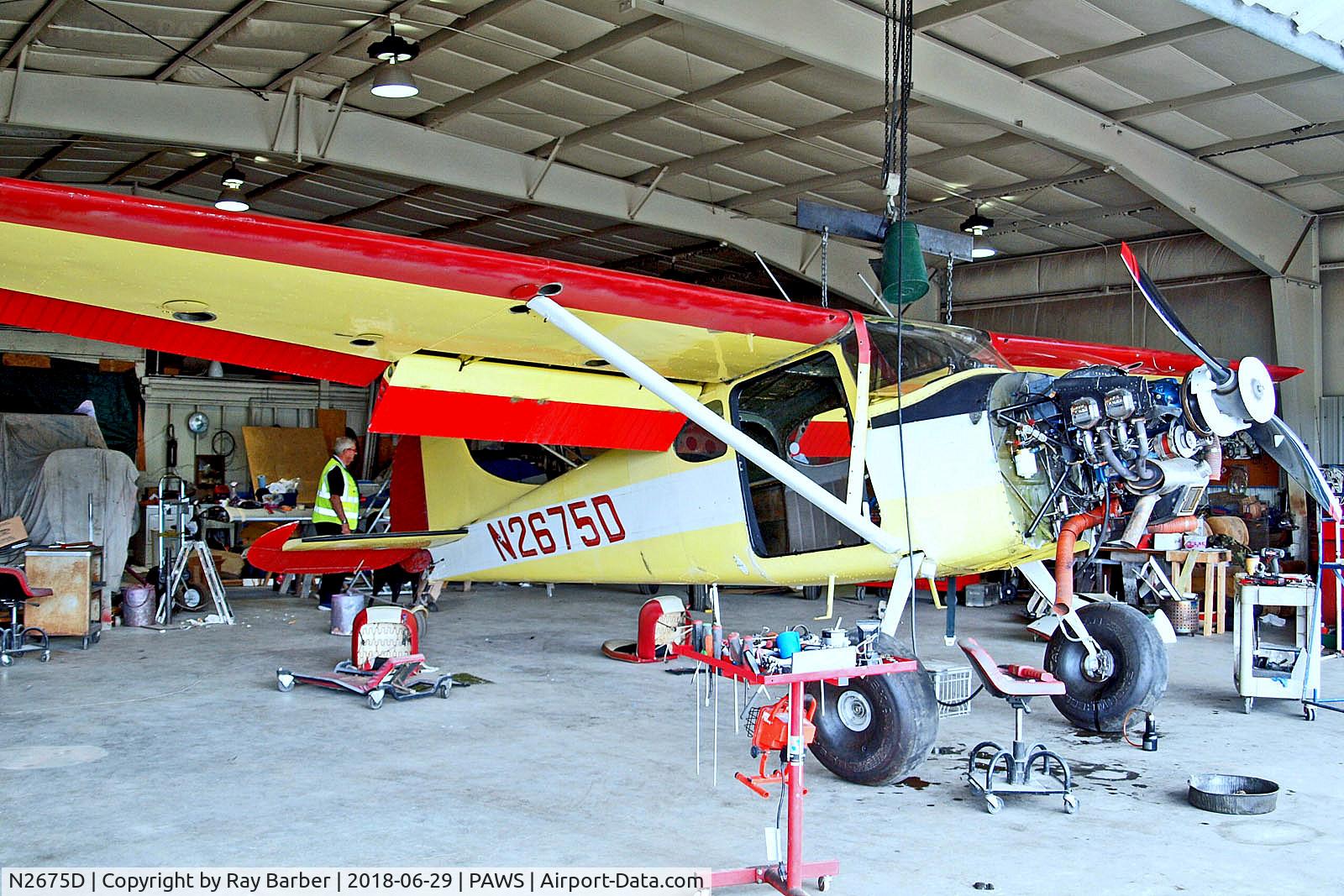 N2675D, 1952 Cessna 170B C/N 20827, N2675D   Cessna 170B [20827] Wasilla~N 29/06/2018
