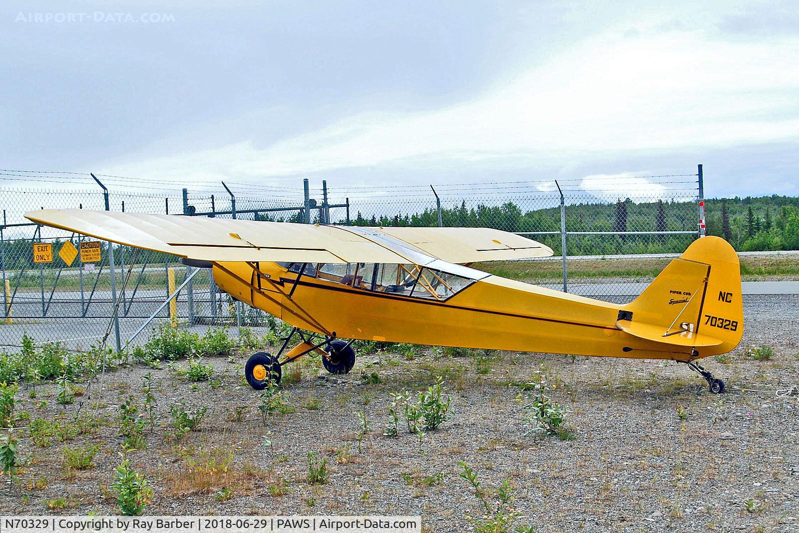 N70329, 1946 Piper J3C-65 Cub C/N 17309, N70329   (NC70329) Piper J/3C-65 Cub [17309] Wasilla~N 29/06/2018