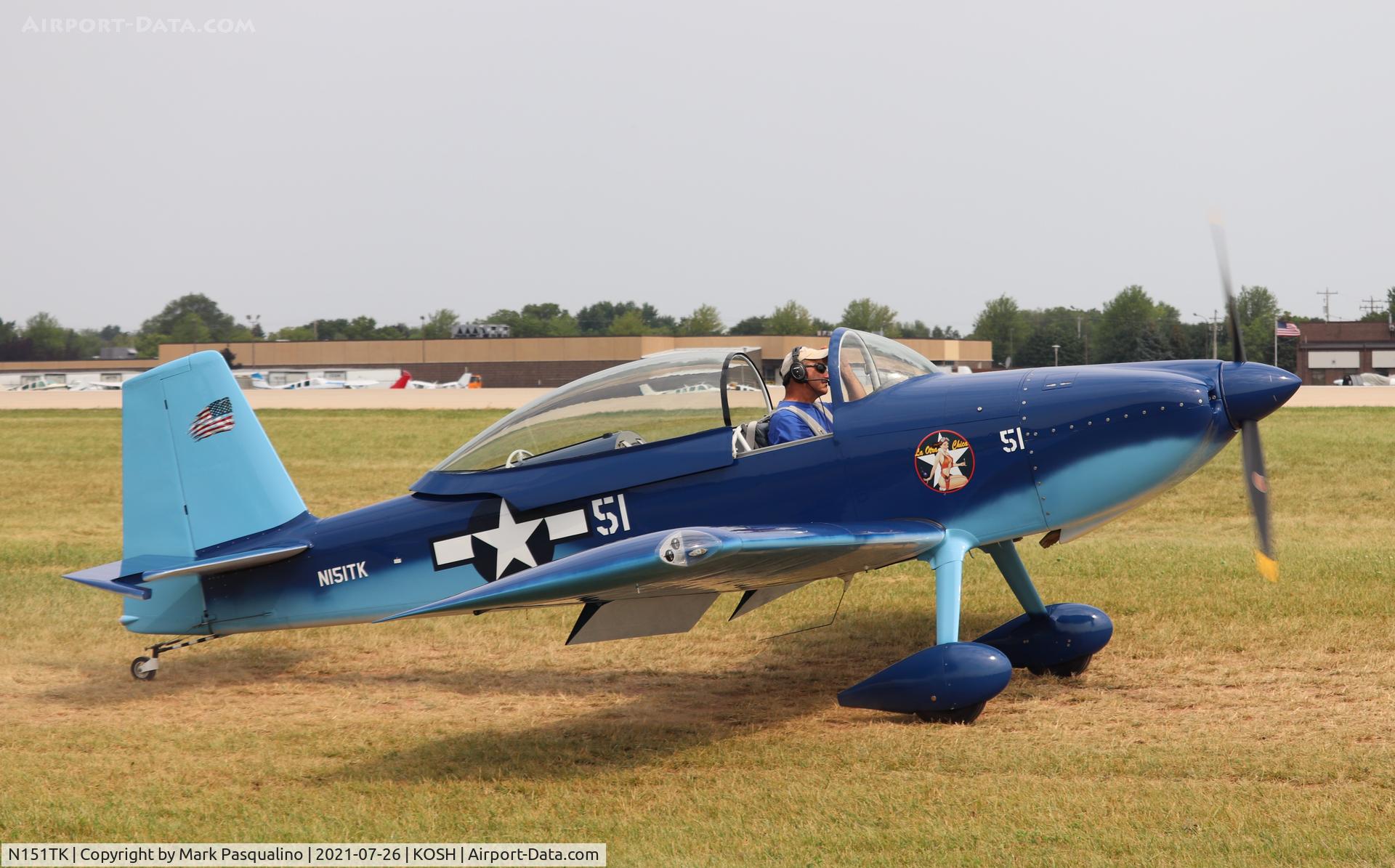 N151TK, 2015 Vans RV-8 C/N 82826, Vans RV-8