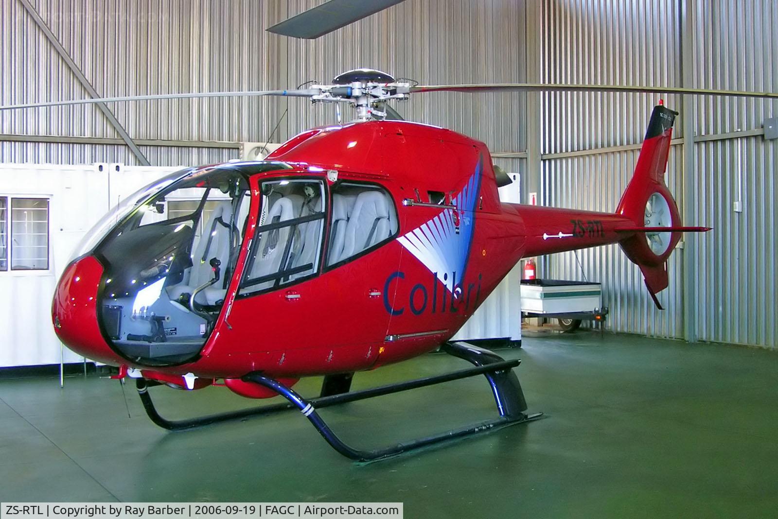 ZS-RTL, Eurocopter EC.120B Colibri C/N 1322, ZS-RTL   Eurocopter EC.120B Colibri [1322] Grand Central~ZS 19/09/2006