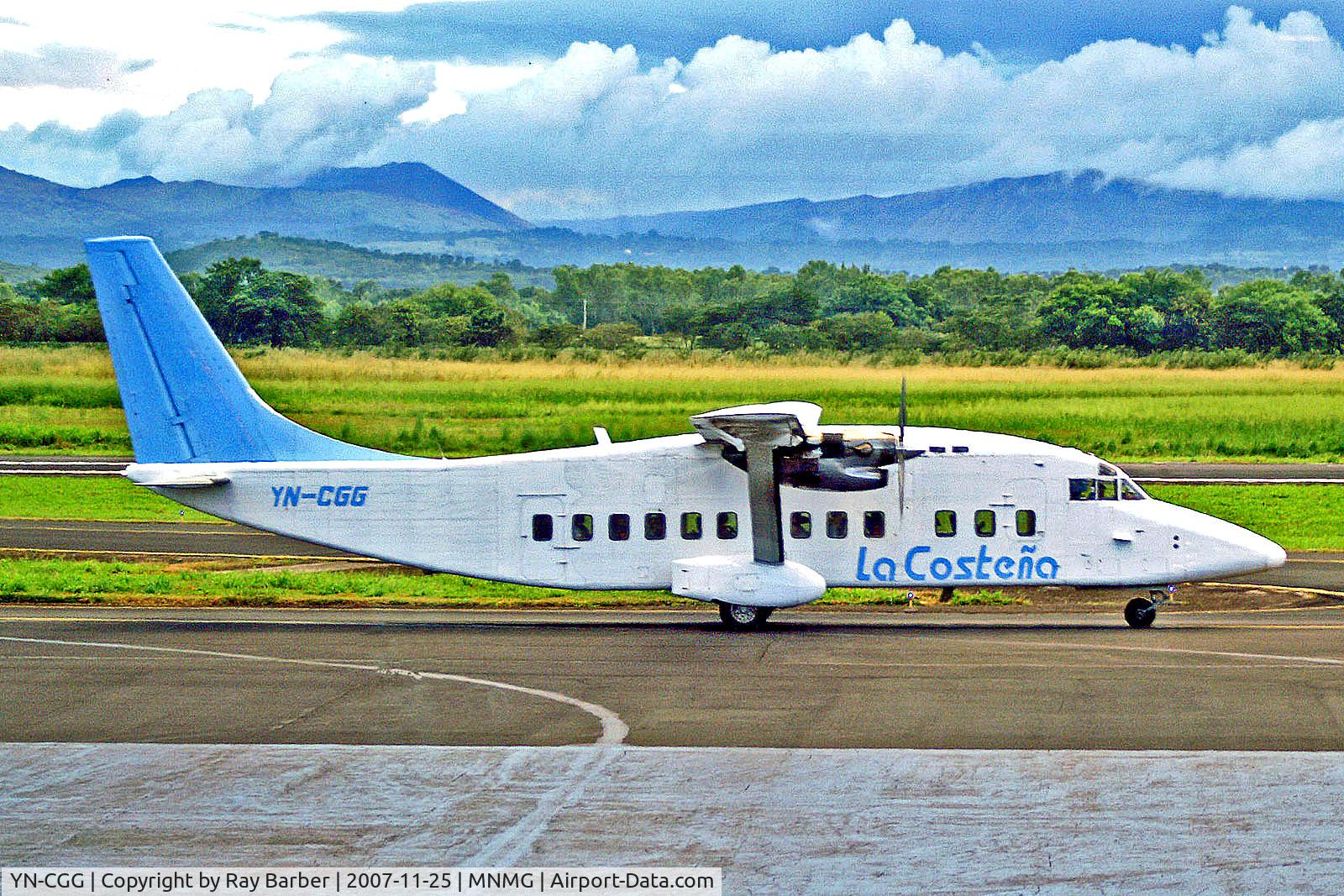YN-CGG, 1983 Short 360 C/N SH.3612, YN-CGG   Short SD3-60-100 [SH3612] (La Costena) Managua-Int'l~YN 25/11/2007