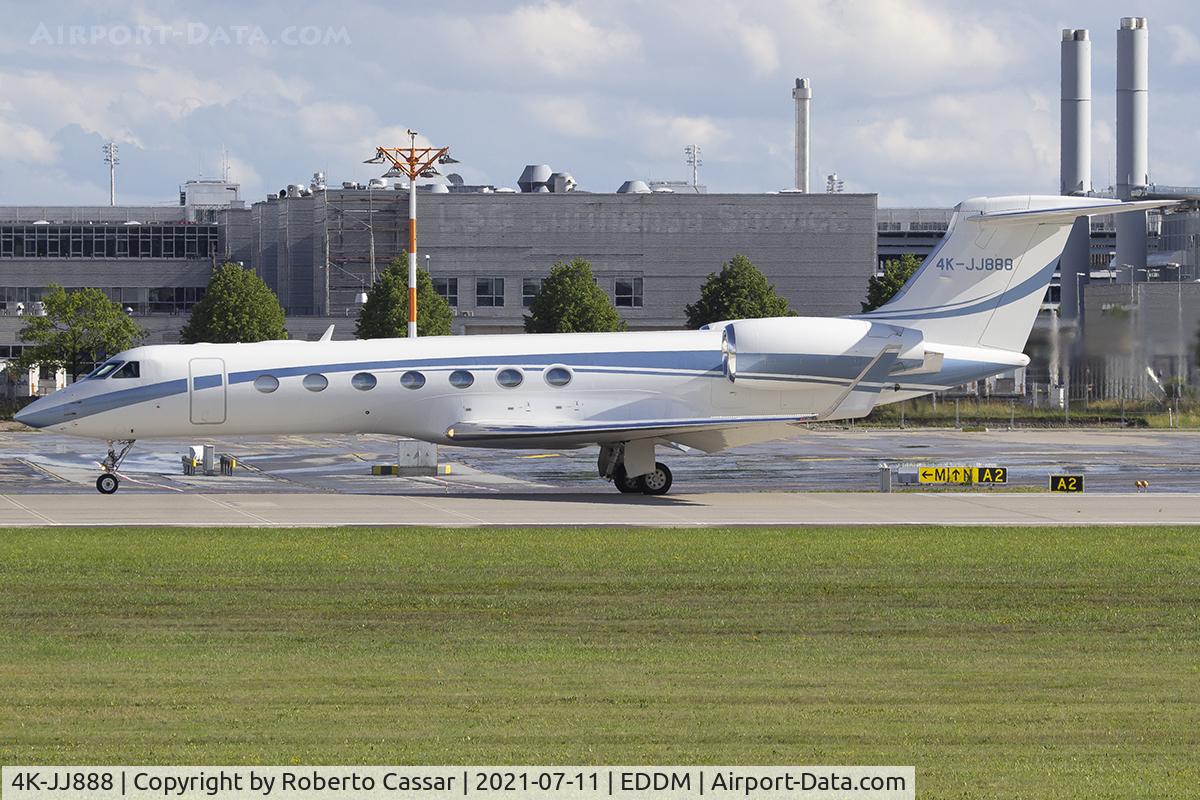 4K-JJ888, Gulfstream G550 C/N 5302, Munich Airport