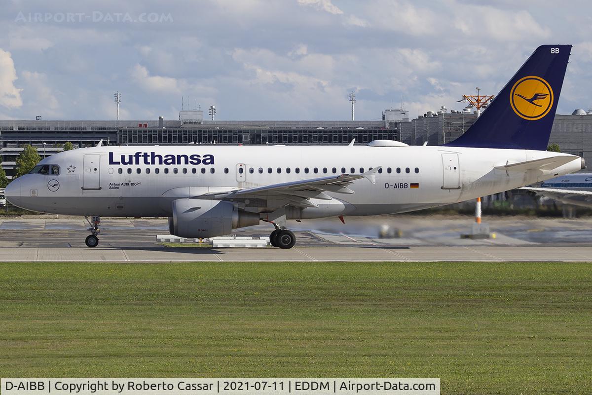 D-AIBB, 2010 Airbus A319-112 C/N 4182, Munich Airport