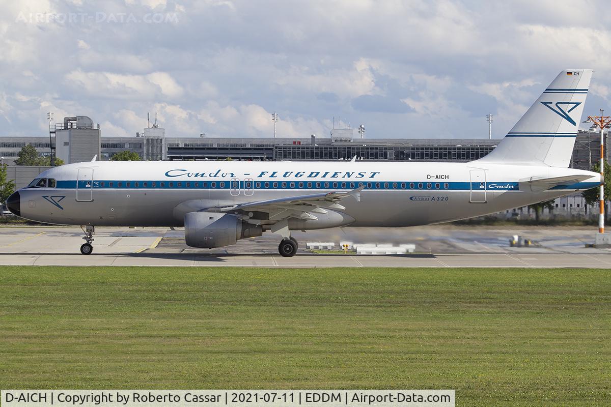 D-AICH, 1999 Airbus A320-212 C/N 0971, Munich Airport