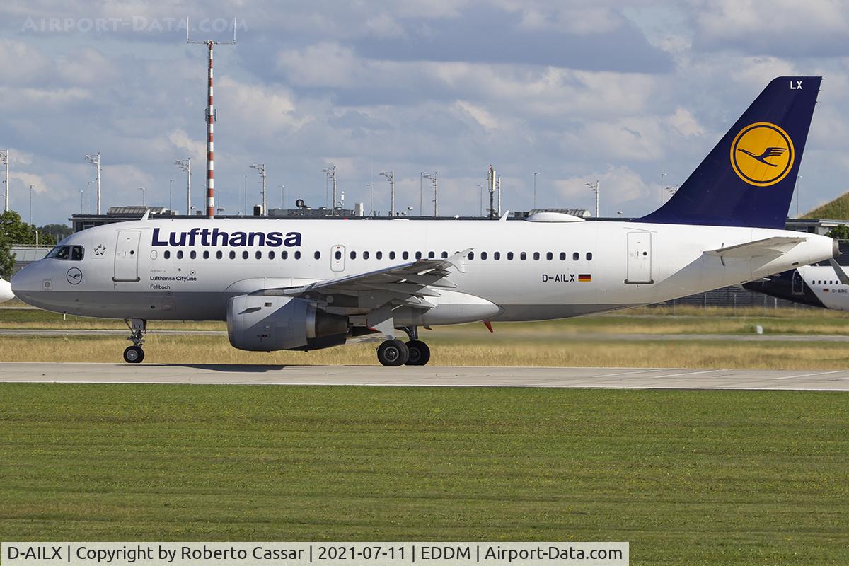 D-AILX, 1998 Airbus A319-114 C/N 860, Munich Airport