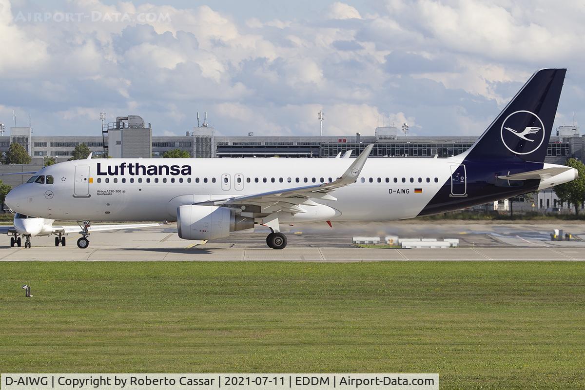 D-AIWG, 2019 Airbus A320-214 C/N 8902, Munich Airport