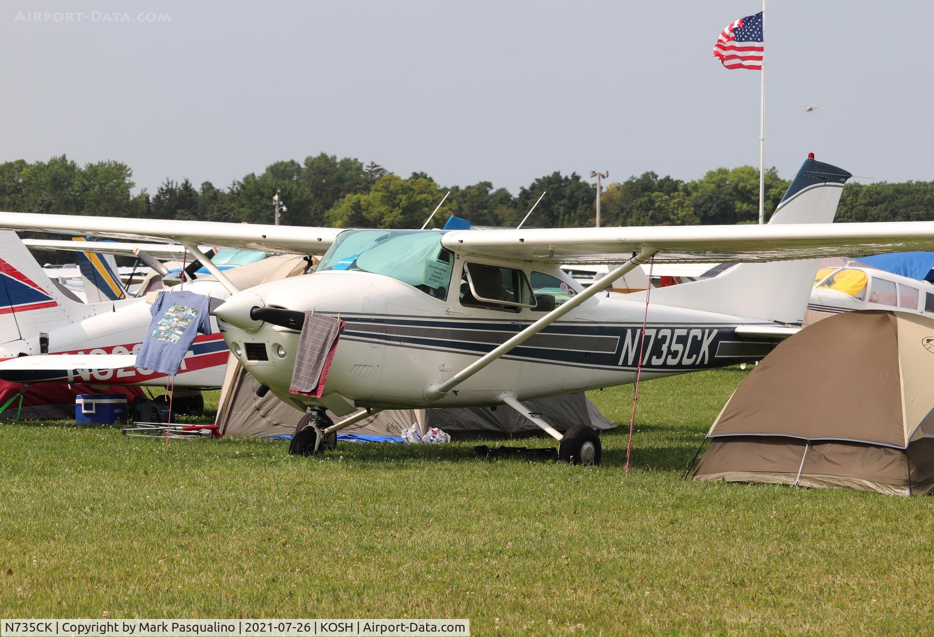 N735CK, 1976 Cessna 182Q Skylane C/N 18265317, Cessna 182Q