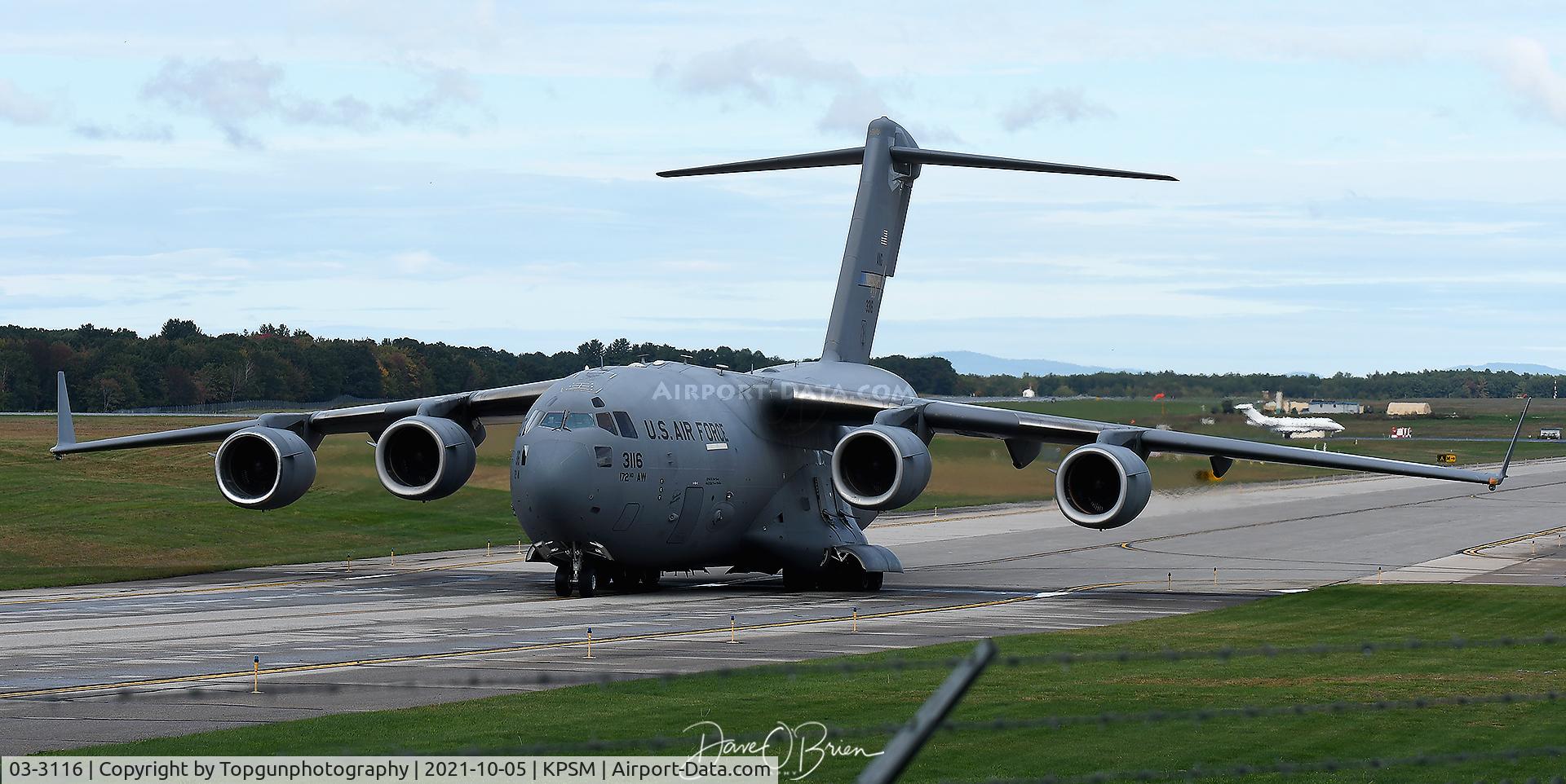 03-3116, 2004 Boeing C-17A Globemaster III C/N F-123, REACH292