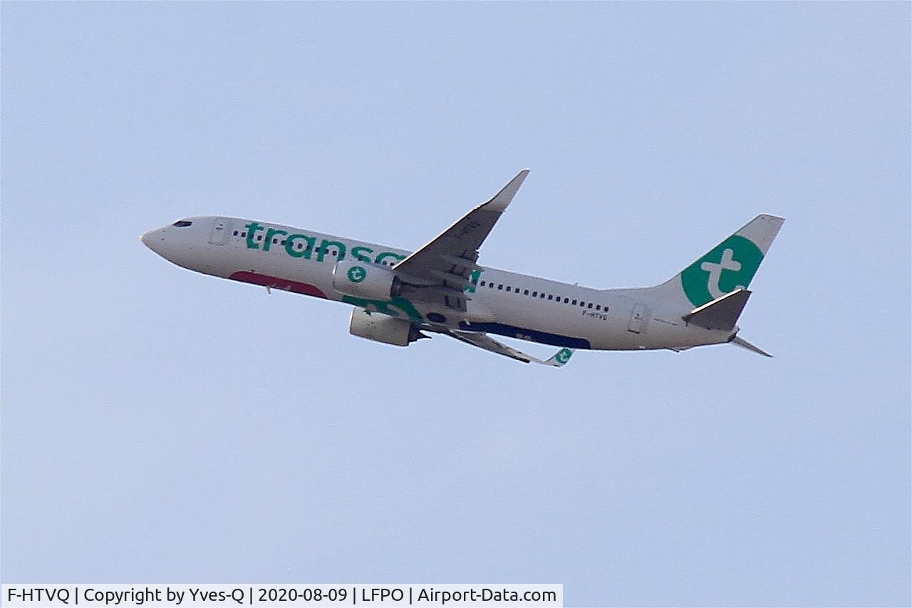 F-HTVQ, 2013 Boeing 737-8AL C/N 39068, Boeing 737-8AL, Climbing from rwy 24, Paris Orly airport (LFPO-ORY)