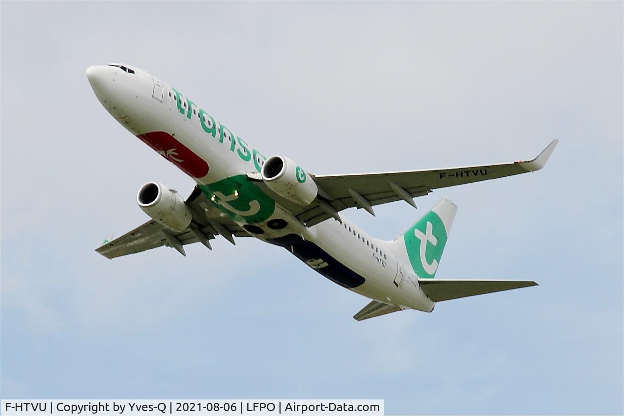 F-HTVU, 2012 Boeing 737-86J C/N 37770, Boeing 737-86J, Take off rwy 24, Paris-Orly airport (LFPO-ORY)
