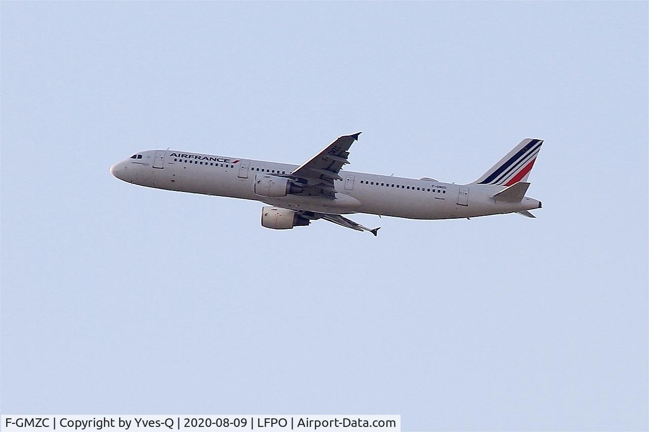 F-GMZC, 1995 Airbus A321-111 C/N 521, Airbus A321-111, Climbing from rwy 24, Paris-Orly airport (LFPO-ORY)
