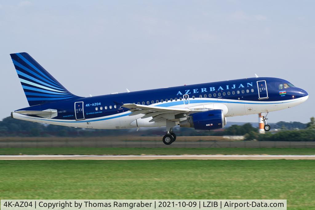 4K-AZ04, 2005 Airbus A319-111 C/N 2588, Azerbaijan Airlines Airbus A319