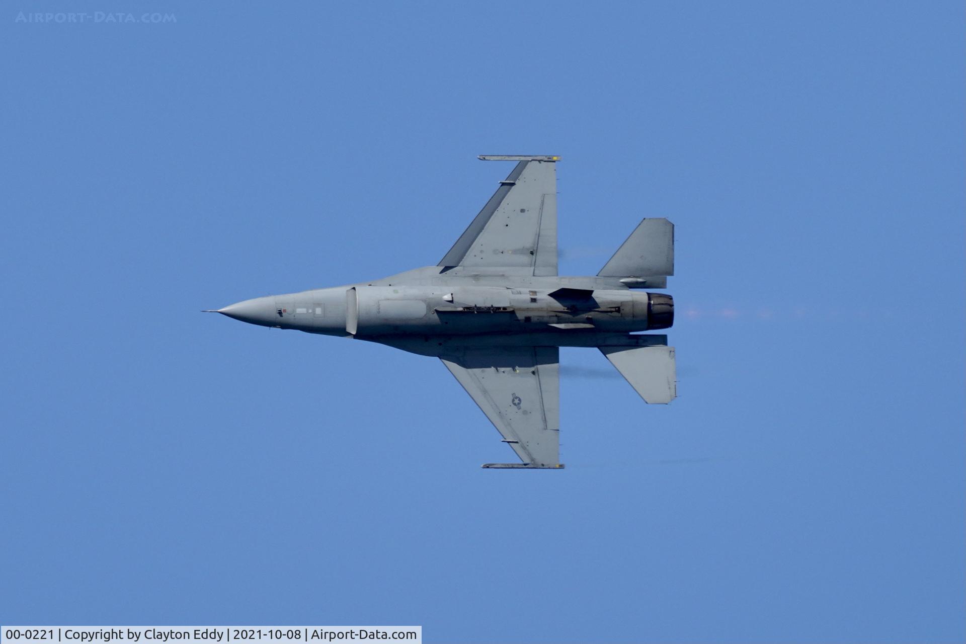 00-0221, Lockheed Martin F-16CM Fighting Falcon C/N CC-183, Fleet Week San Francisco 2021.