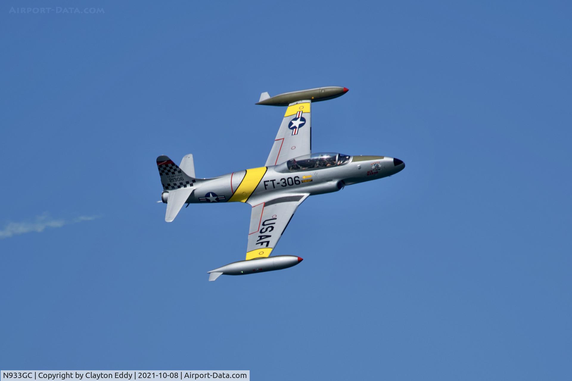 N933GC, 1954 Canadair T-33AN Silver Star 3 C/N T33-306, Fleet Week San Francisco 2021.