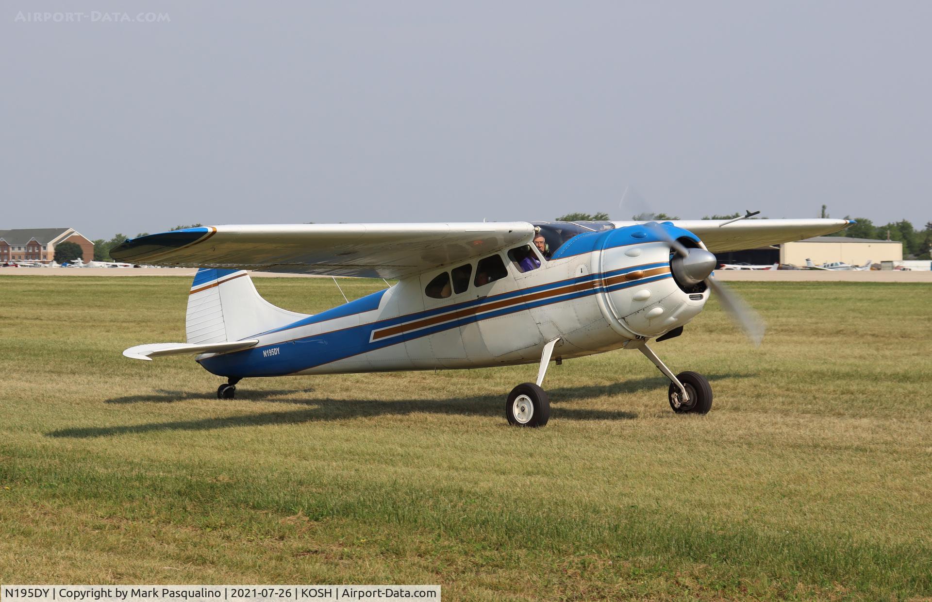 N195DY, 1952 Cessna 195A C/N 7878, Cessna 195A