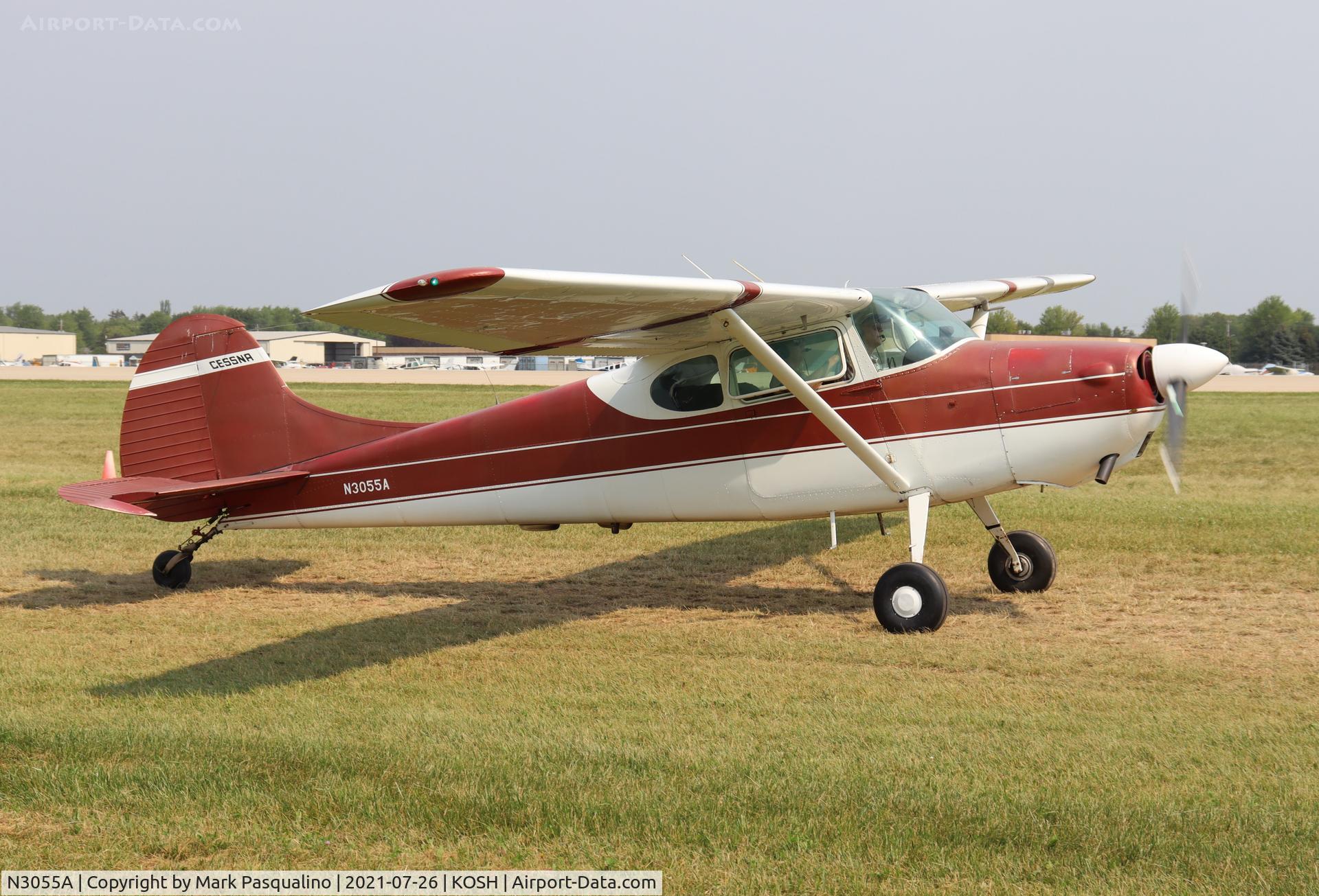 N3055A, 1953 Cessna 170B C/N 25699, Cessna 170B