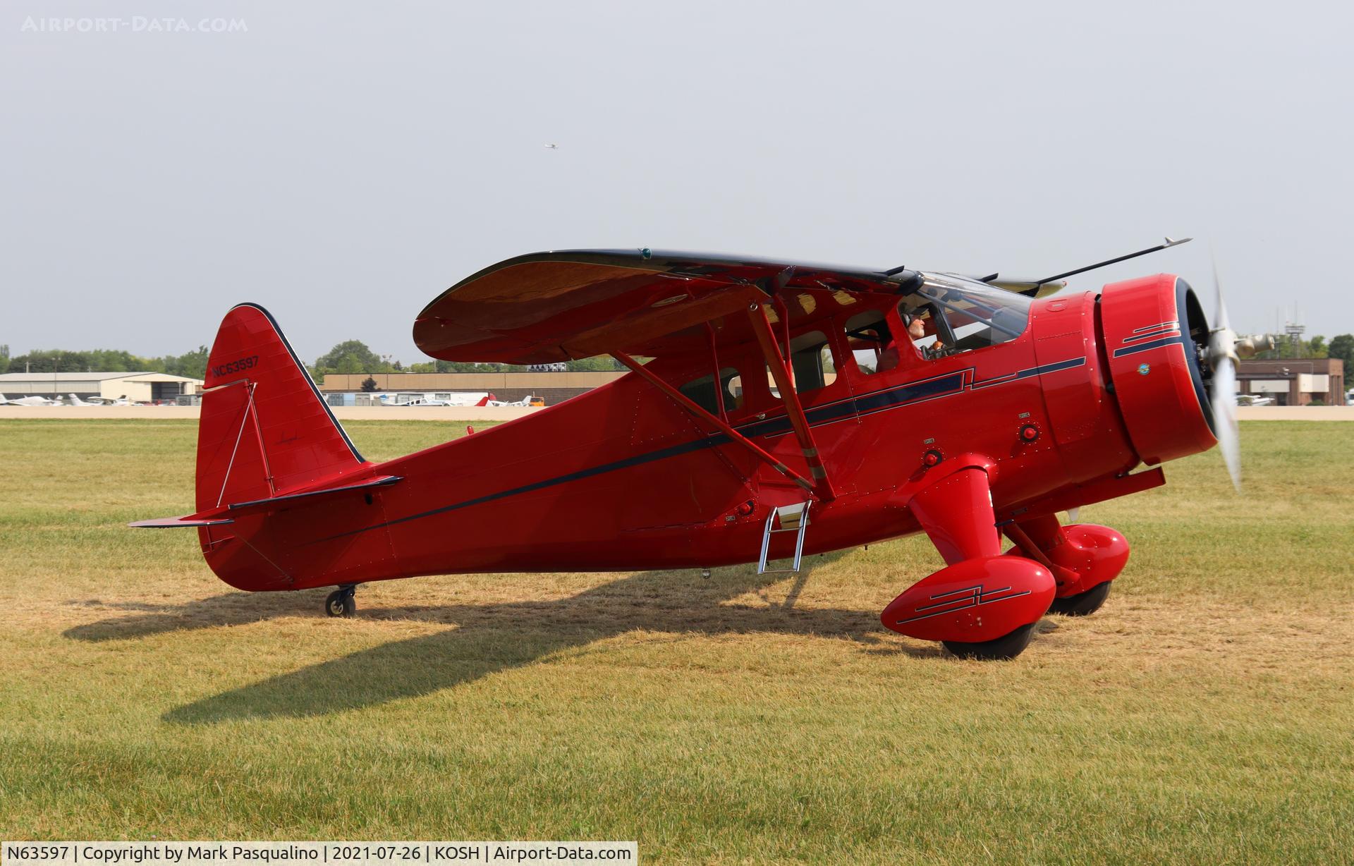 N63597, 1947 Howard Aircraft DGA-15P C/N 1830, Howard DGA-15P
