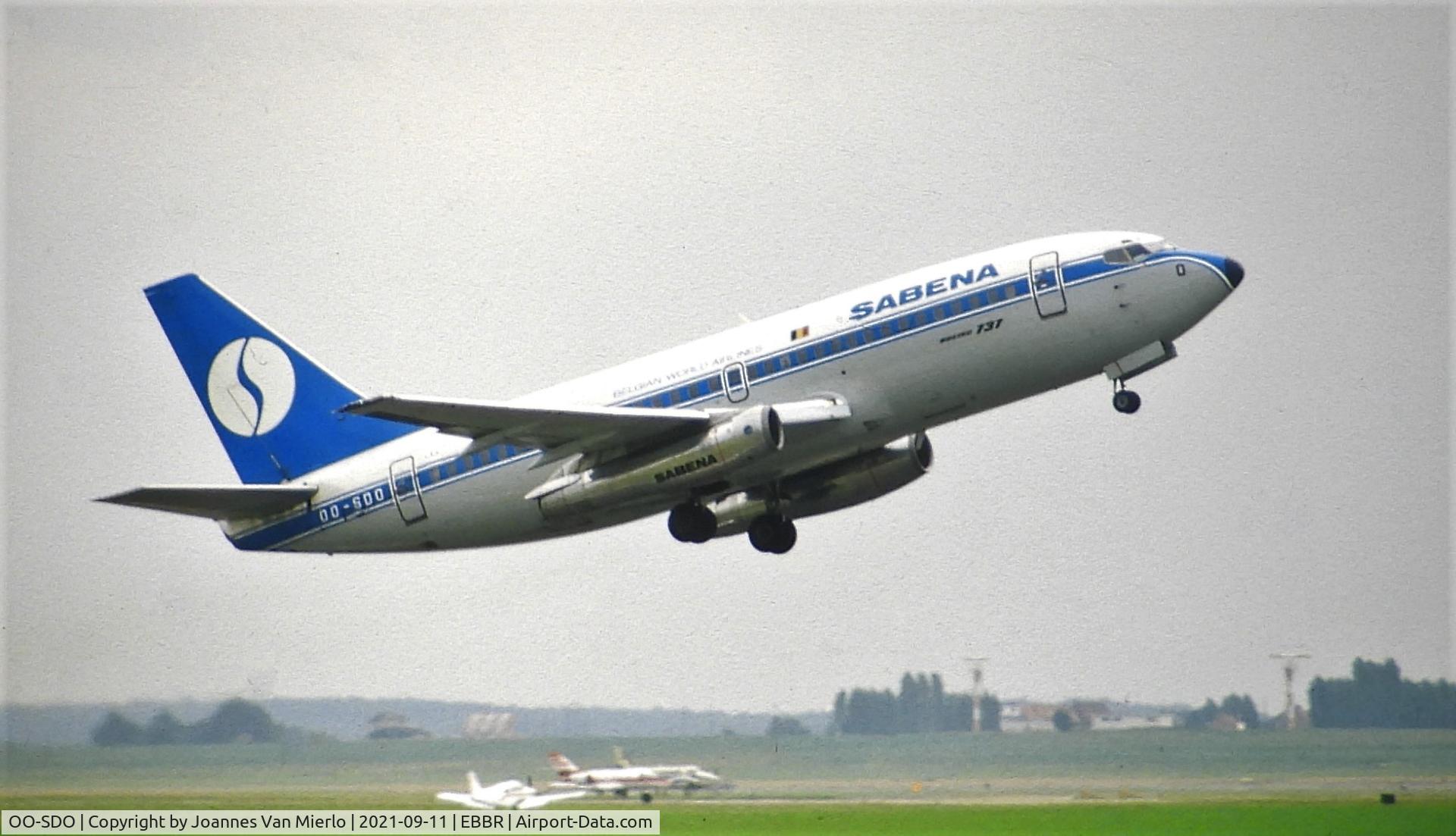 OO-SDO, 1975 Boeing 737-229 C/N 21177, Slide scan