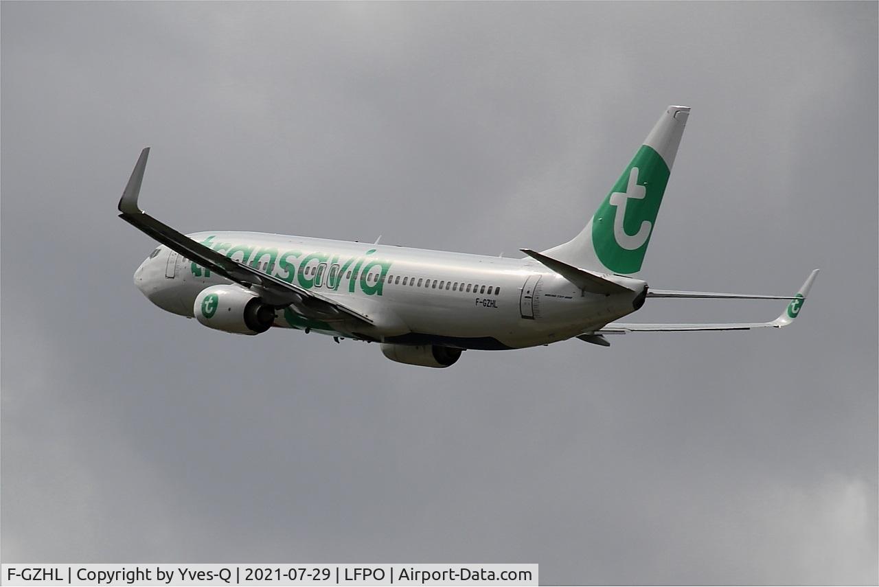 F-GZHL, 2014 Boeing 737-8K2 C/N 37791, Boeing 737-8K2, Climbing from rwy 24, Paris Orly airport (LFPO-ORY)