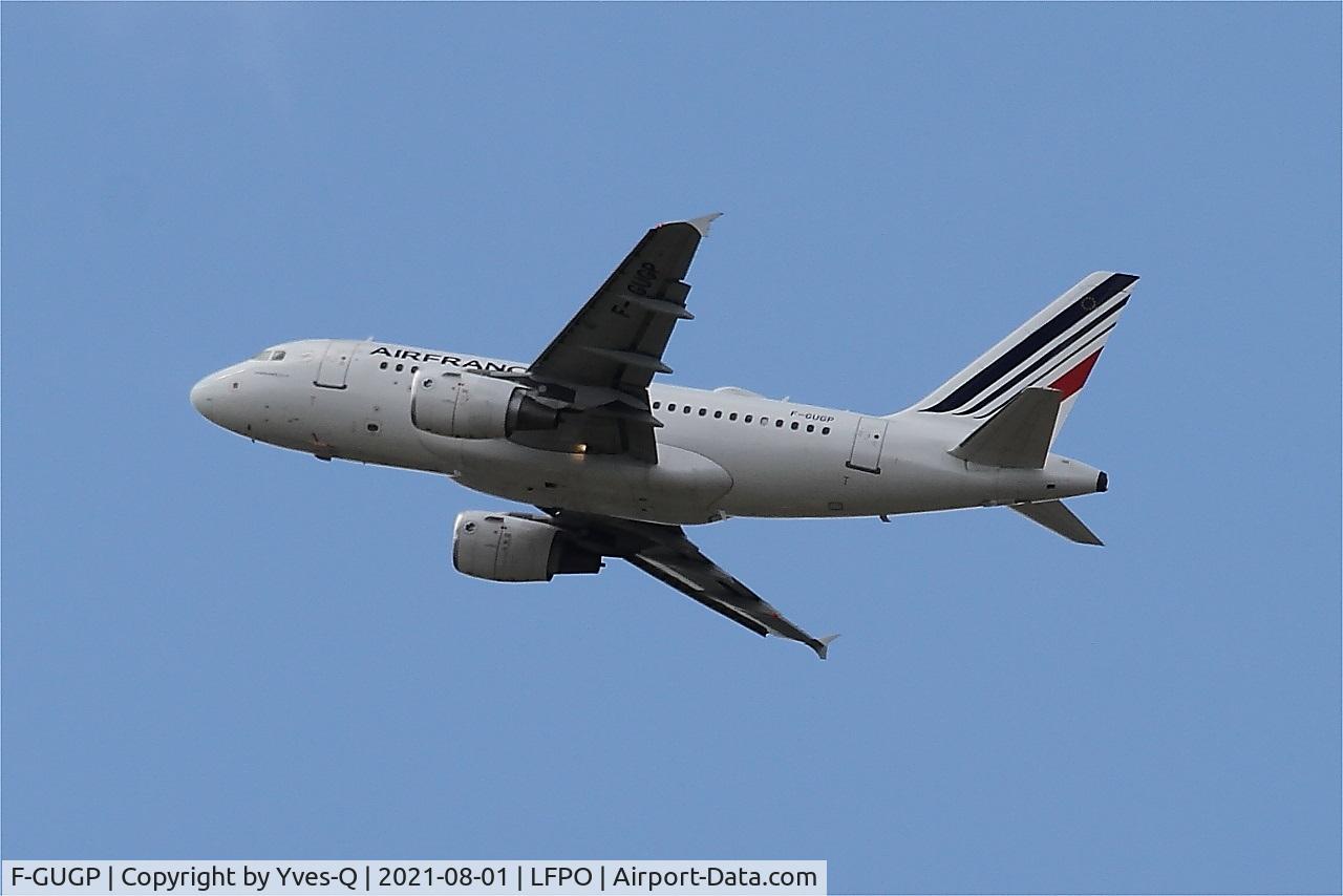 F-GUGP, 2006 Airbus A318-111 C/N 2967, Airbus A321-231, Climbing from rwy 24, Paris Orly airport (LFPO-ORY)