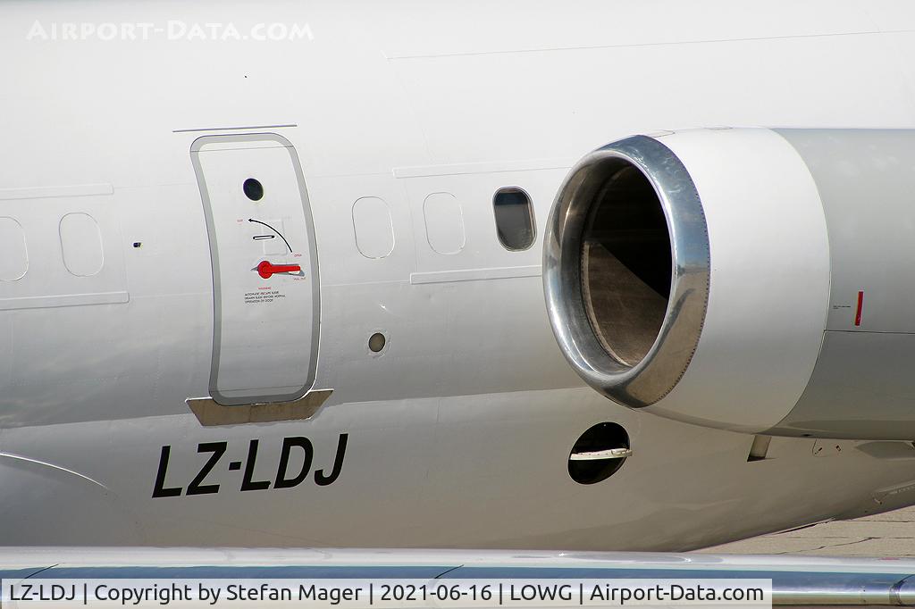 LZ-LDJ, 1995 McDonnell Douglas MD-82 (DC-9-82) C/N 53230, European Air Charter MD-82 @GRZ