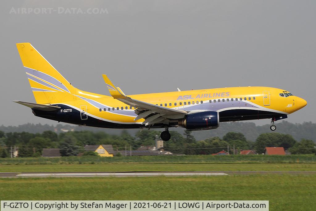 F-GZTO, 1999 Boeing 737-73S C/N 29081, ASL Airlines B737-700 @GRZ