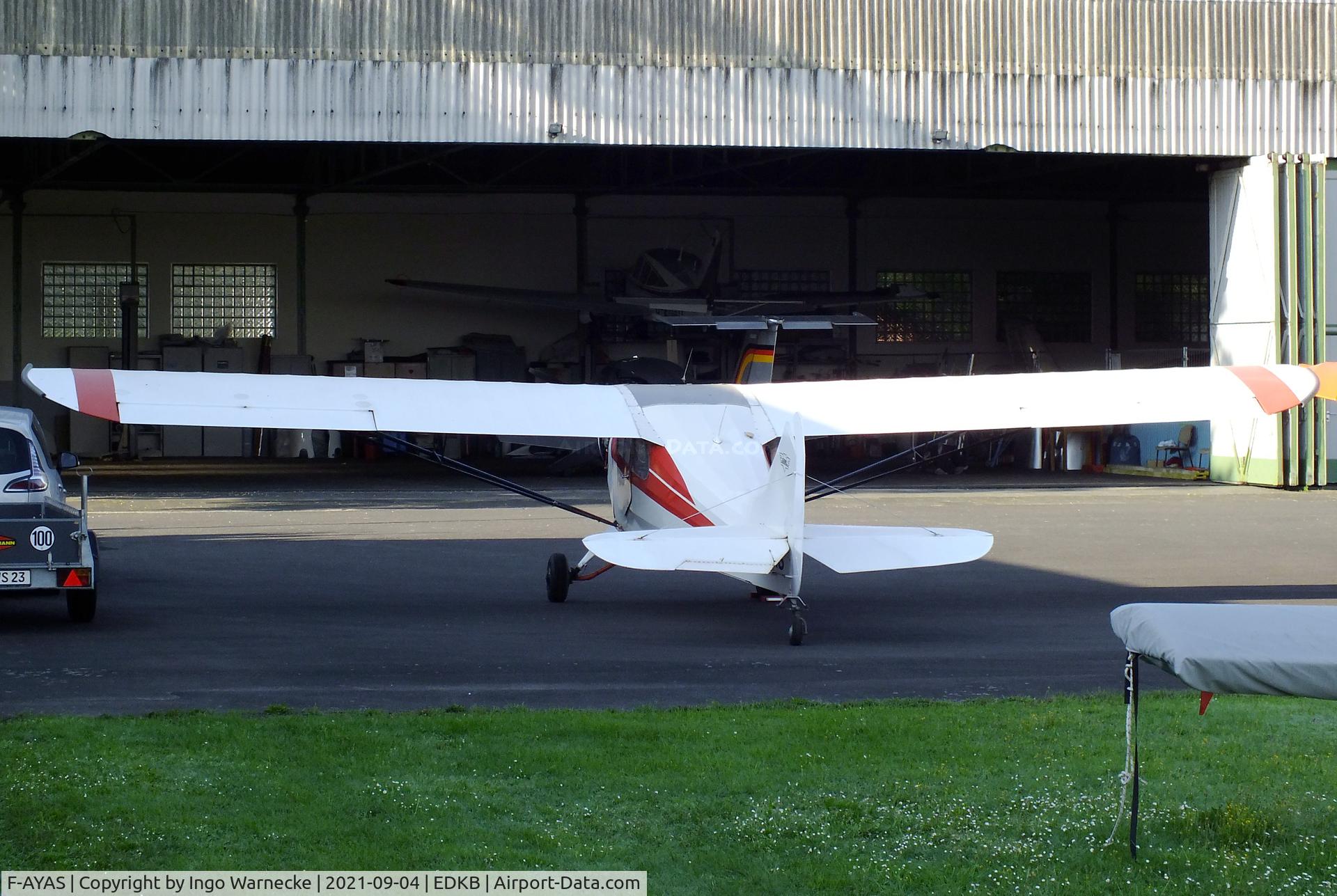 F-AYAS, 1947 Aeronca 11AC Chief C/N 11AC-S-50, Aeronca 11AC Chief at Bonn-Hangelar airfield during the Grumman Fly-in 2021