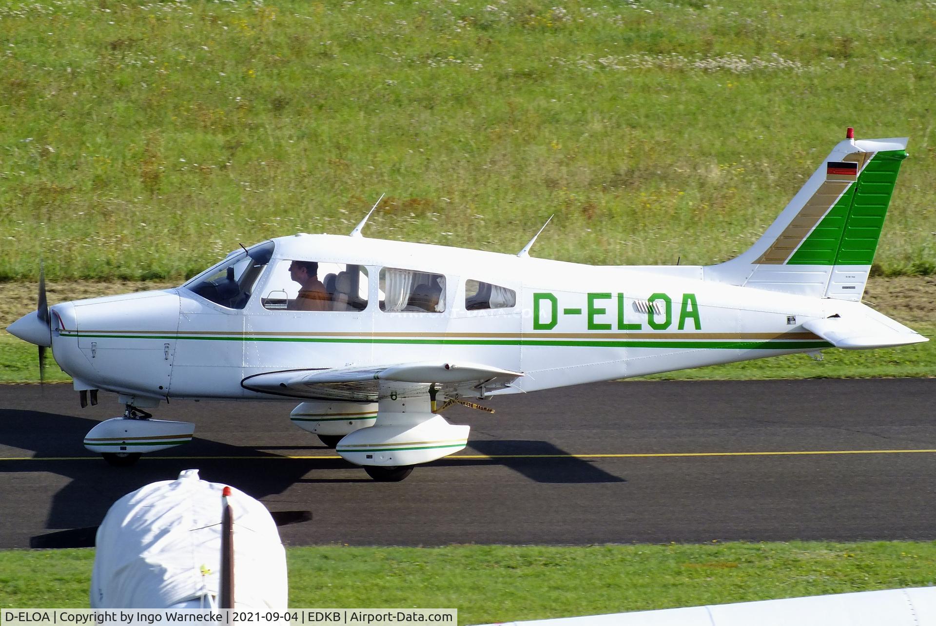 D-ELOA, 1980 Piper PA-28-161 C/N 28-8016239, Piper PA-28-161 at Bonn-Hangelar airfield during the Grumman Fly-in 2021