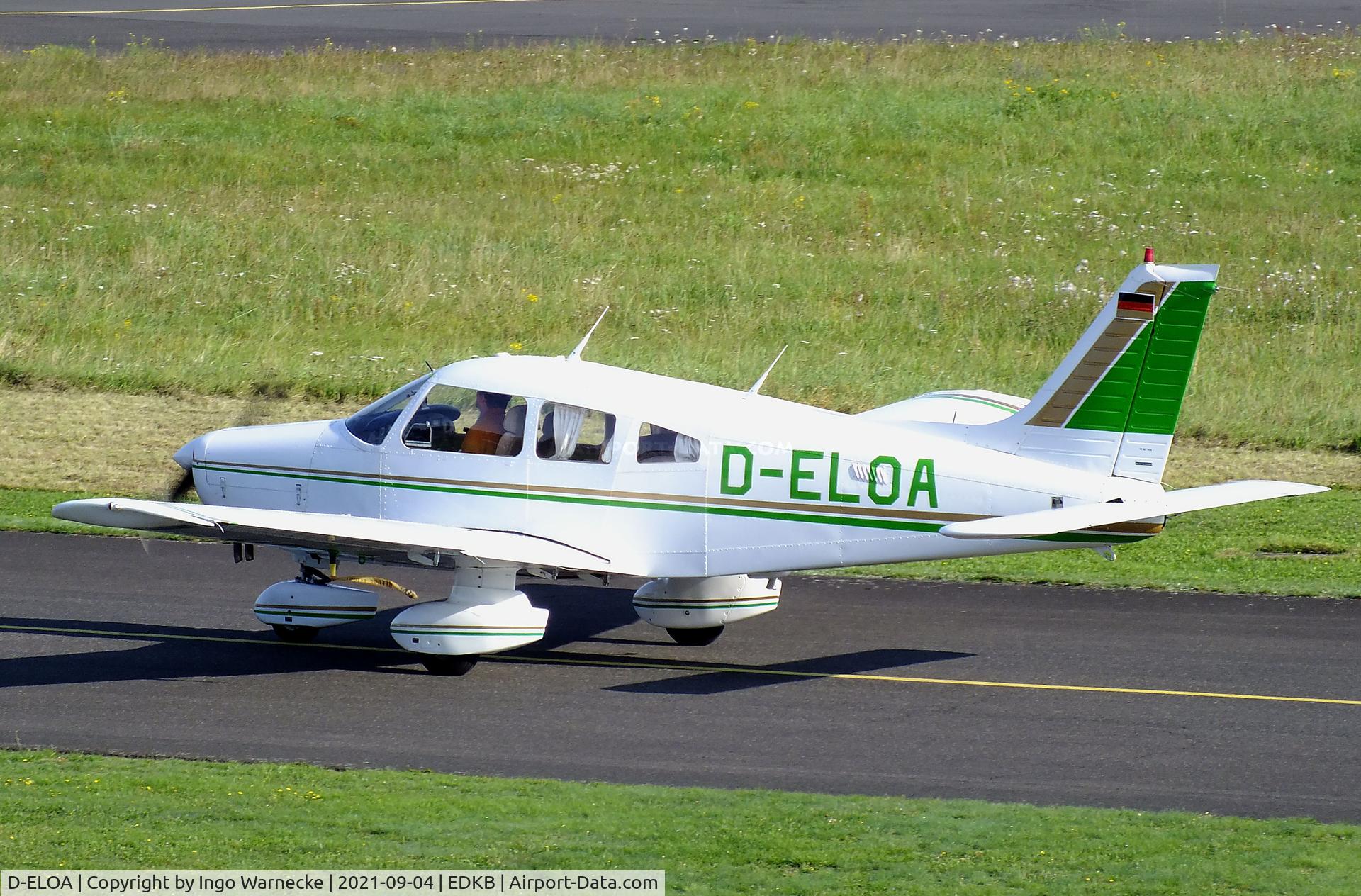 D-ELOA, 1980 Piper PA-28-161 C/N 28-8016239, Piper PA-28-161 at Bonn-Hangelar airfield during the Grumman Fly-in 2021