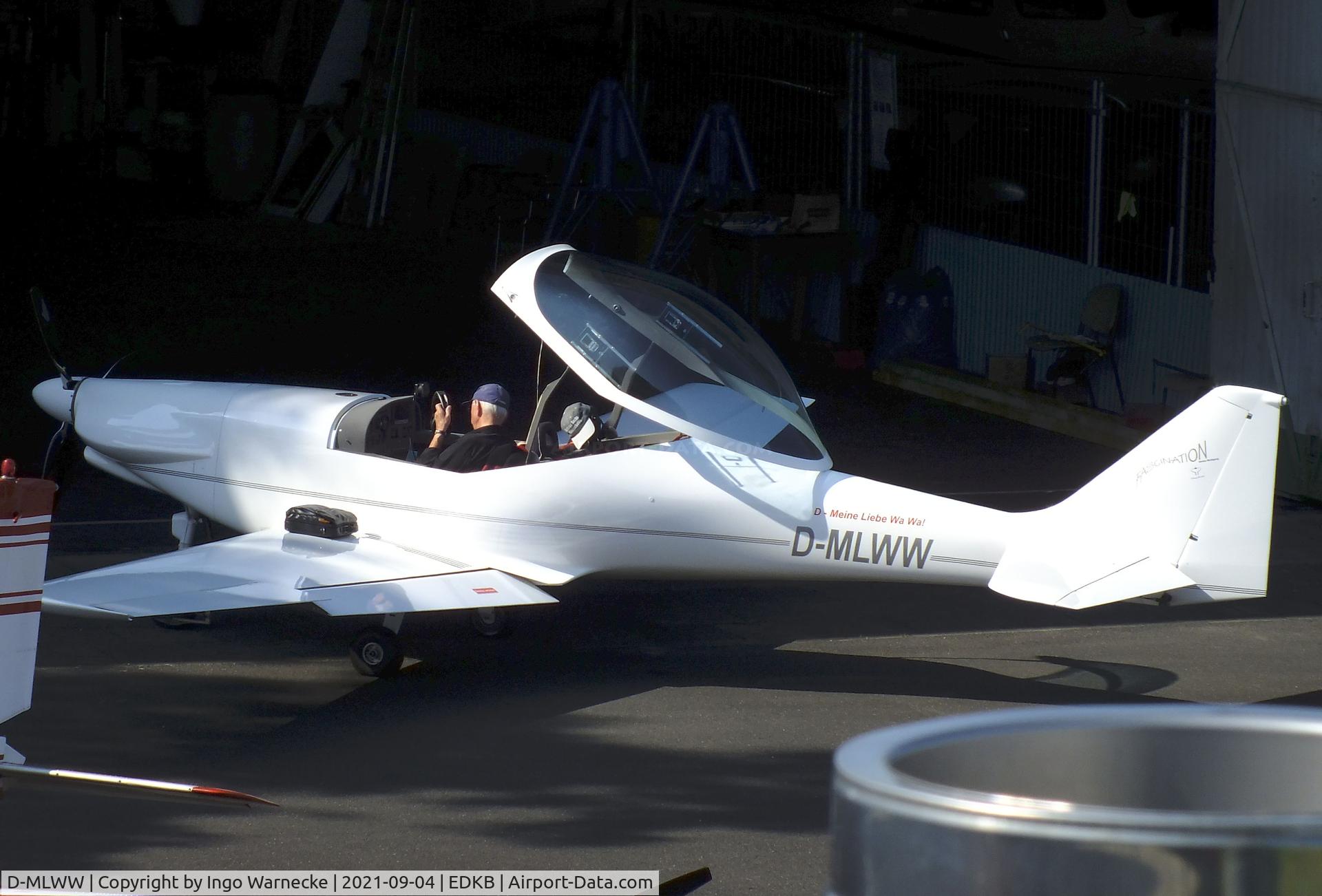 D-MLWW, WDFL Dallach D4 Fascination C/N 126, WDFL Dallach D4 Fascination at Bonn-Hangelar airfield during the Grumman Fly-in 2021