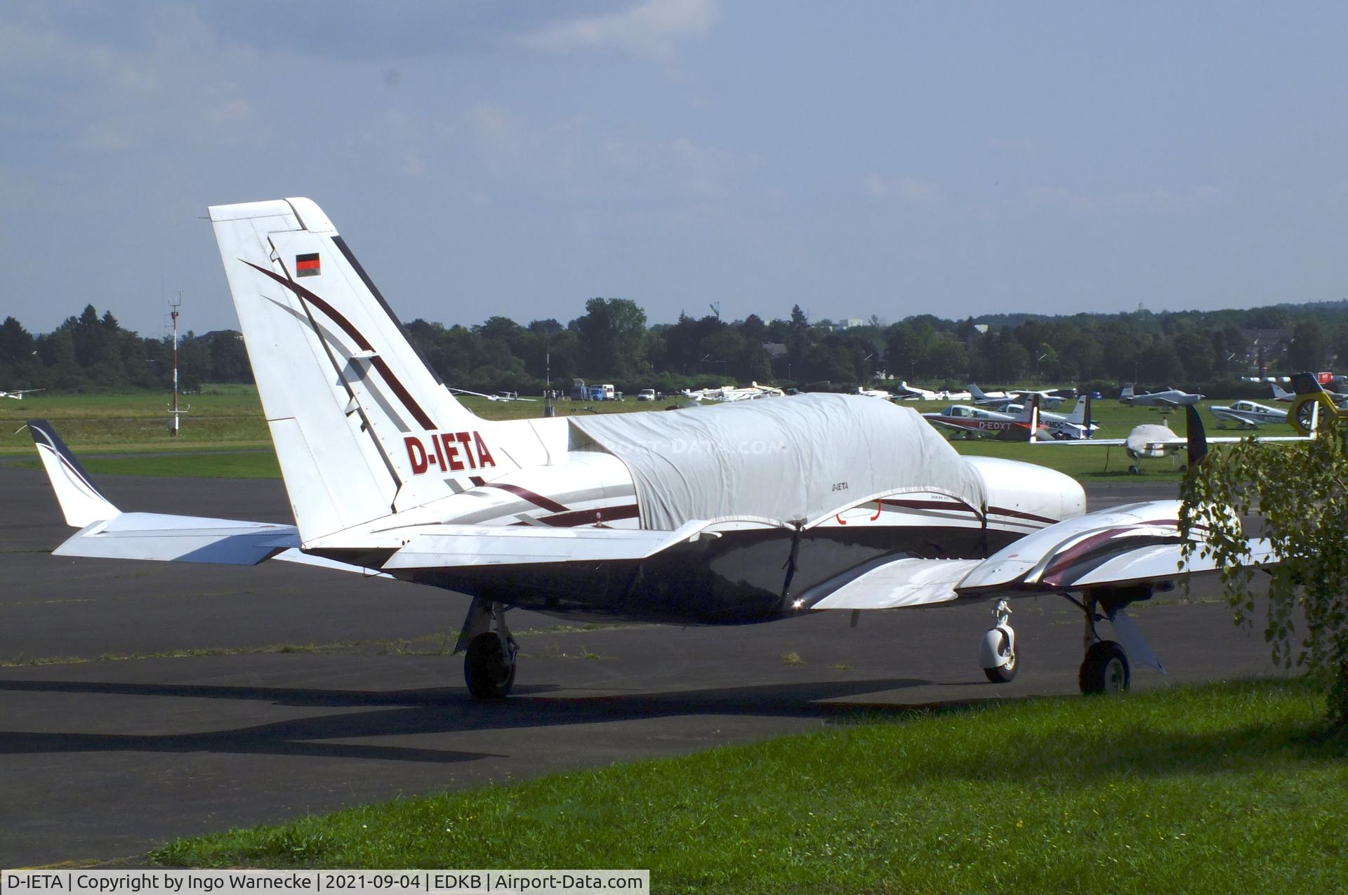 D-IETA, 1980 Cessna 414A Chancellor C/N 414A-0473, Cessna 414A Chancellor at Bonn-Hangelar airfield during the Grumman Fly-in 2021