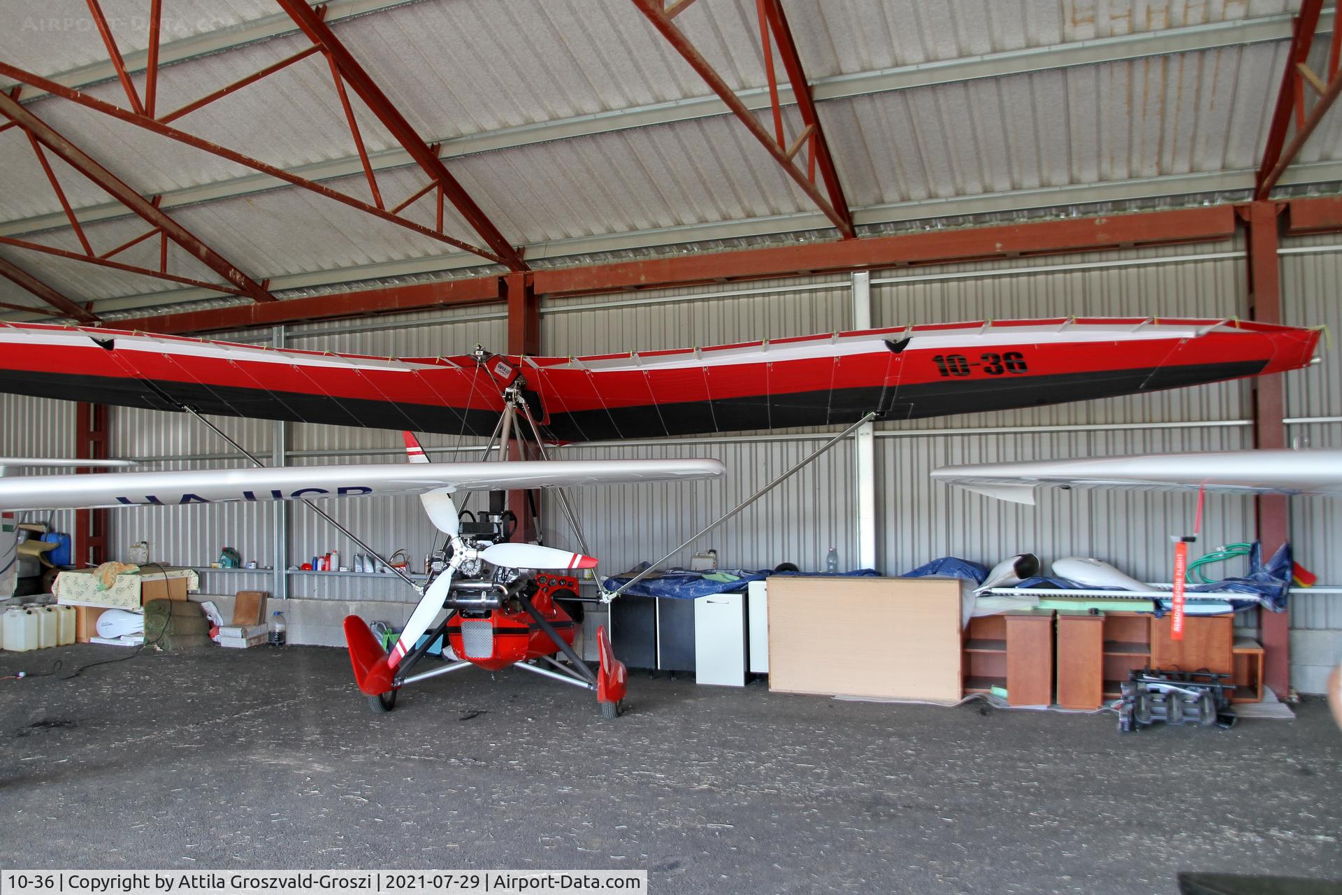 10-36, 2016 Halley Apollo CXMD Jet Star C/N ------/020216, Kövesgyürpuszta-Tótvázsony Airport, Hungary - a few hours before re-registration