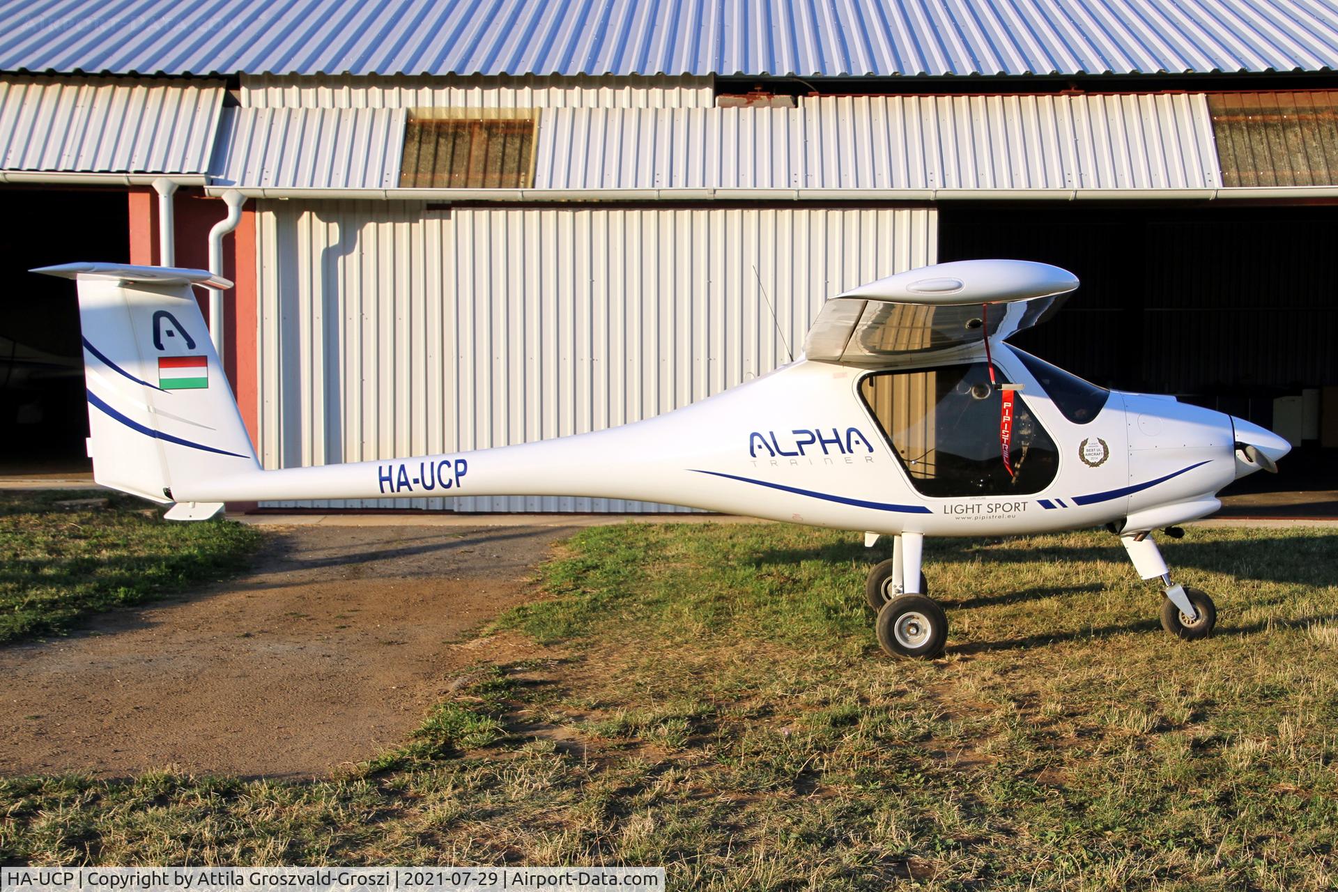 HA-UCP, 2015 Pipistrel Alpha Trainer C/N 728 AT 912, Kövesgyürpuszta-Tótvázsony Airport, Hungary
