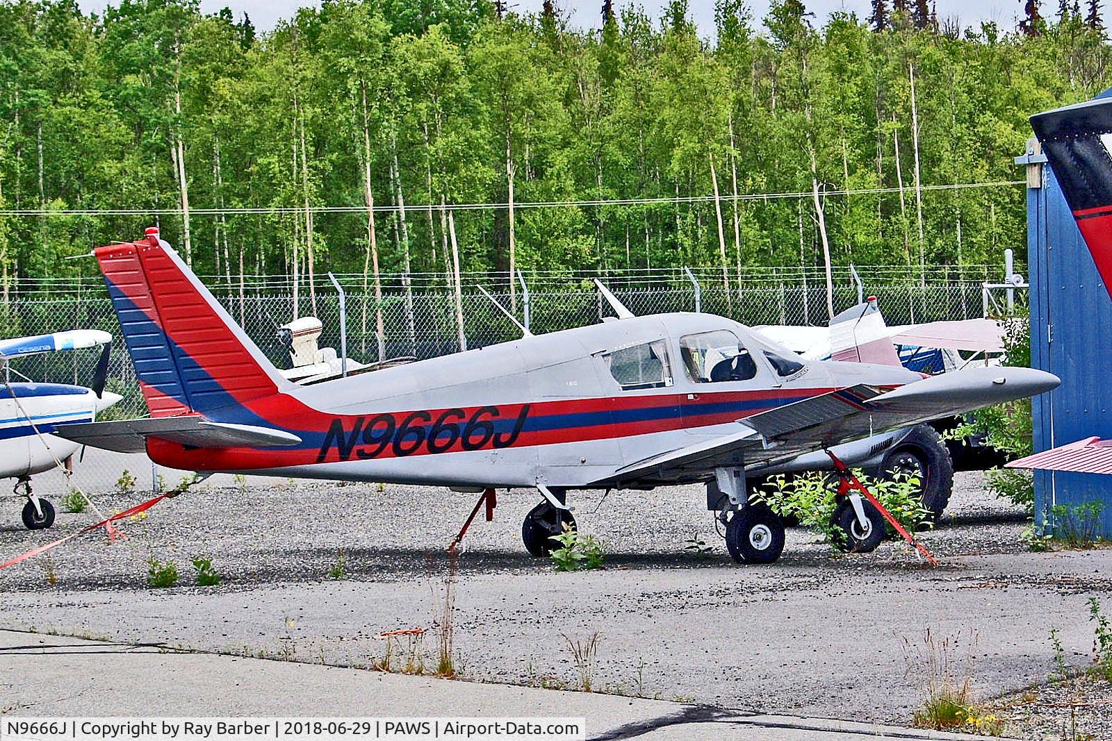 N9666J, 1966 Piper PA-28-180 C/N 28-3835, N9666J   Piper PA-28-180 Cherokee C [28-3835] Wasilla~N 29/06/2018
