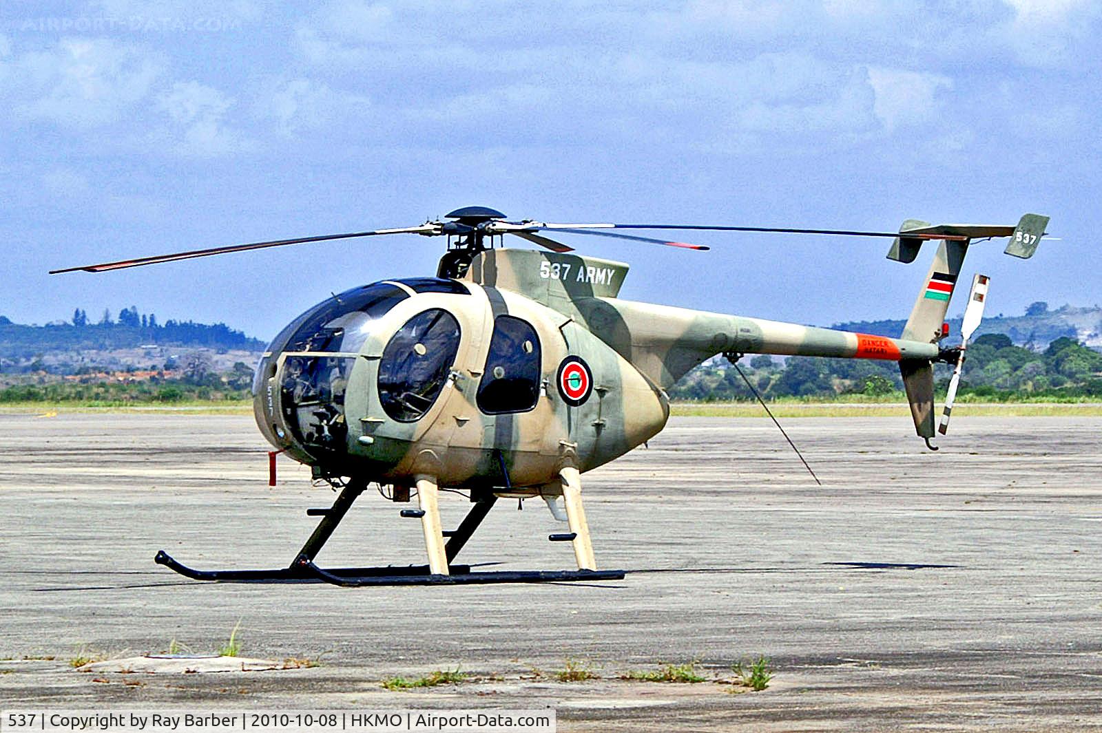 537, McDonnell Douglas Helicopters MD500E C/N 0449E, 537   McDonnell Douglas Helicopters MD500E [0449E] (Kenyan Army) Mombasa-Moi Int'l~5Y 08/10/2010
