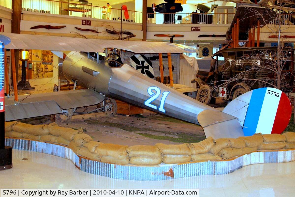 5796, Nieuport 28C-1 Replica C/N Not Found, 5796   Nieuport 28C-1 Replica, [Unknown] (Ex United States Navy / National Museum of Naval Aviation) Pensacola NAS~N 10/04/2010