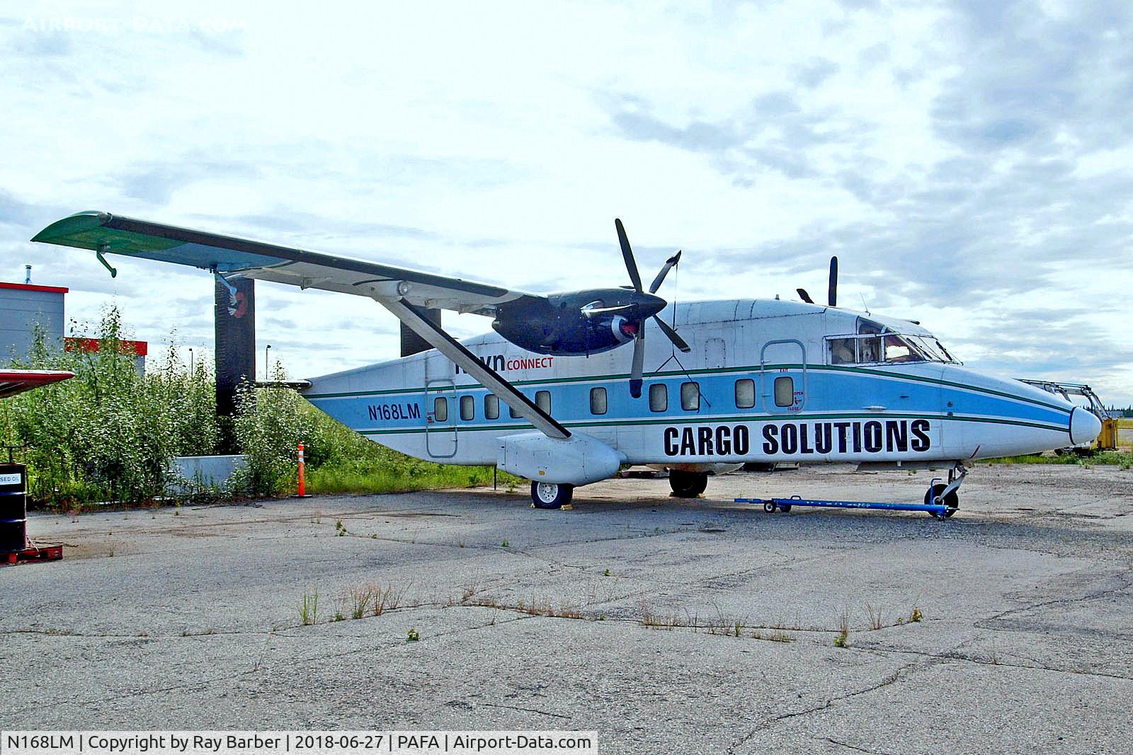 N168LM, 1985 Short C-23A Sherpa C/N SH3104, N168LM   Short SD-330C-23A [SH3104] (Raven Connect / Cargo Solutions) Fairbanks~G 27/06/2018